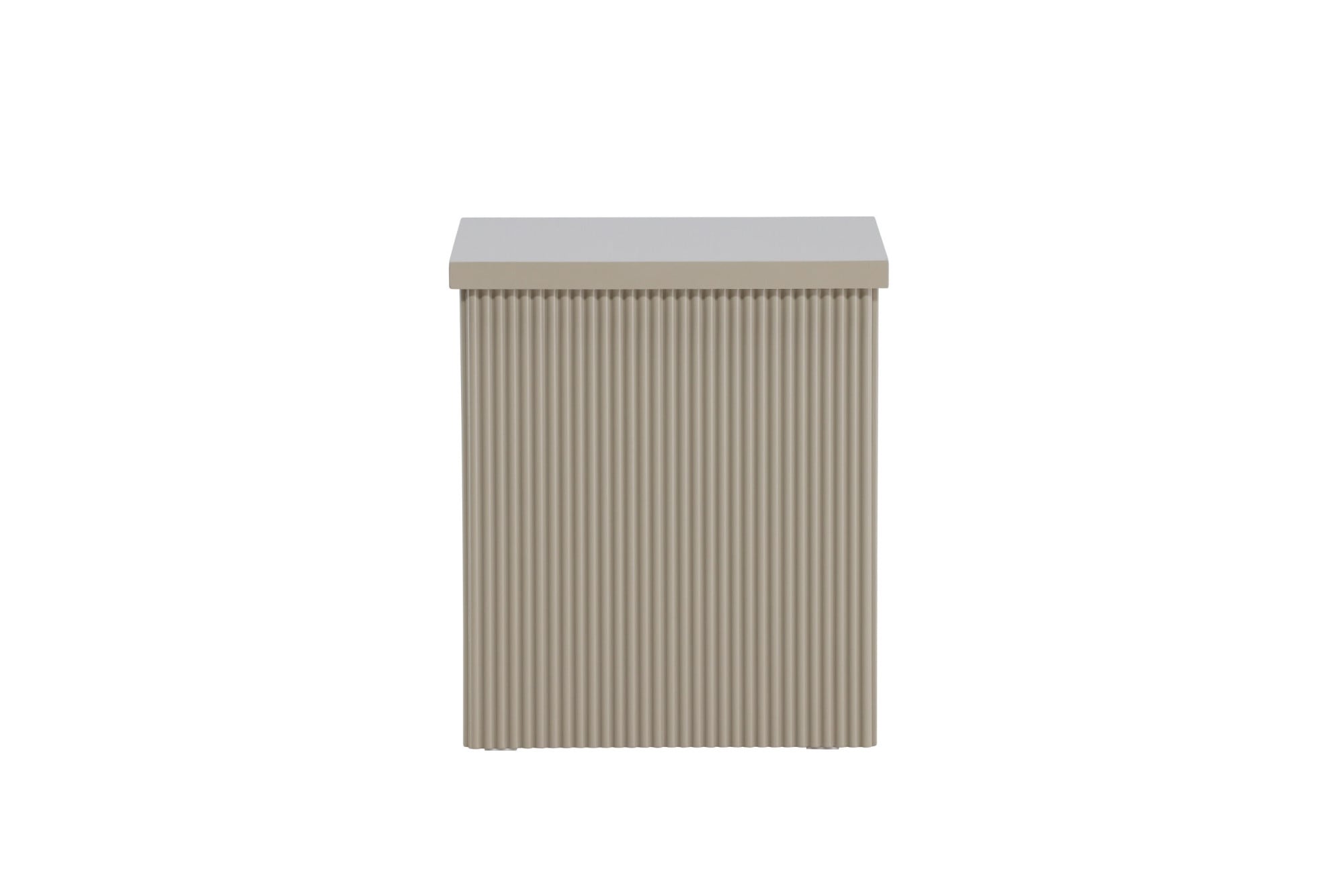 Venture Home Beistelltisch »Lenox, kompakter Beistelltisch in einladendem Beige, 40 × 40 cm« Ablagetisch, MDF, quadratisch, schlicht, vielseitig, dezent