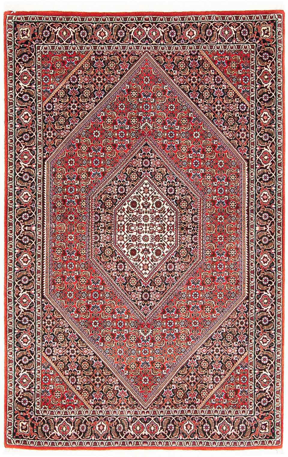 Image of morgenland Seidenteppich »Bidjar Medaillon 170 x 110 cm«, rechteckig, 1,5 mm Höhe, Unikat mit Zertifikat bei Ackermann Versand Schweiz