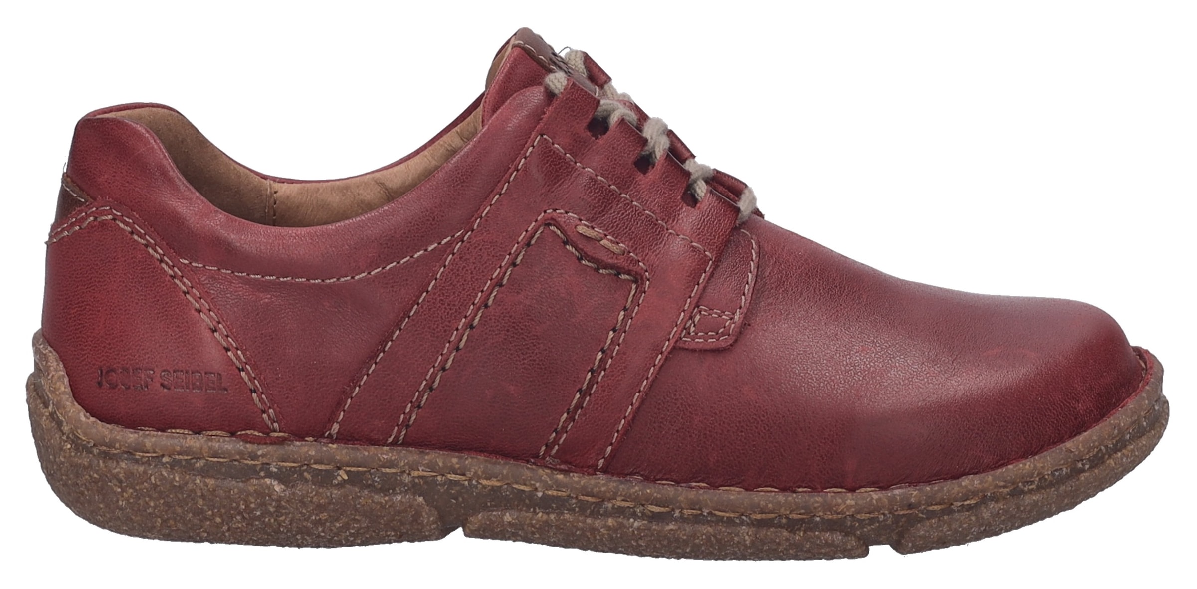 Josef Seibel Schnürschuh »Neele 44«  Freizeitschuh, Komfortschuh mit Wechselfussbett aus Leder