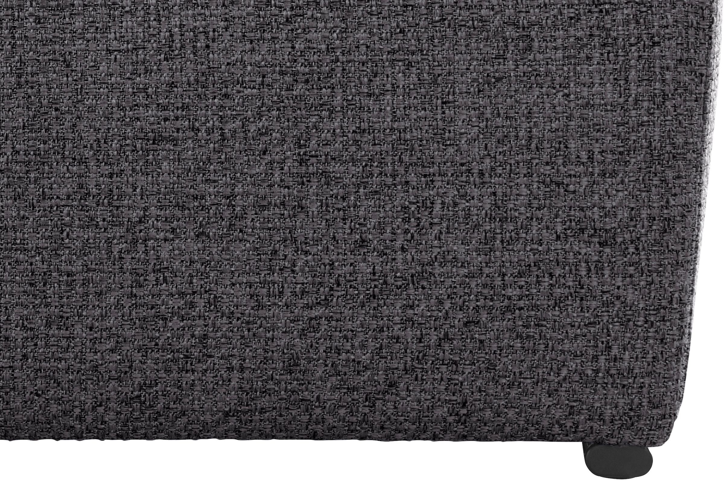 DOMO collection Ecksofa »Lagoa L-Form«, wahlweise mit Bettfunktion, frei im Raum stellbar, grosse Farbvielfalt