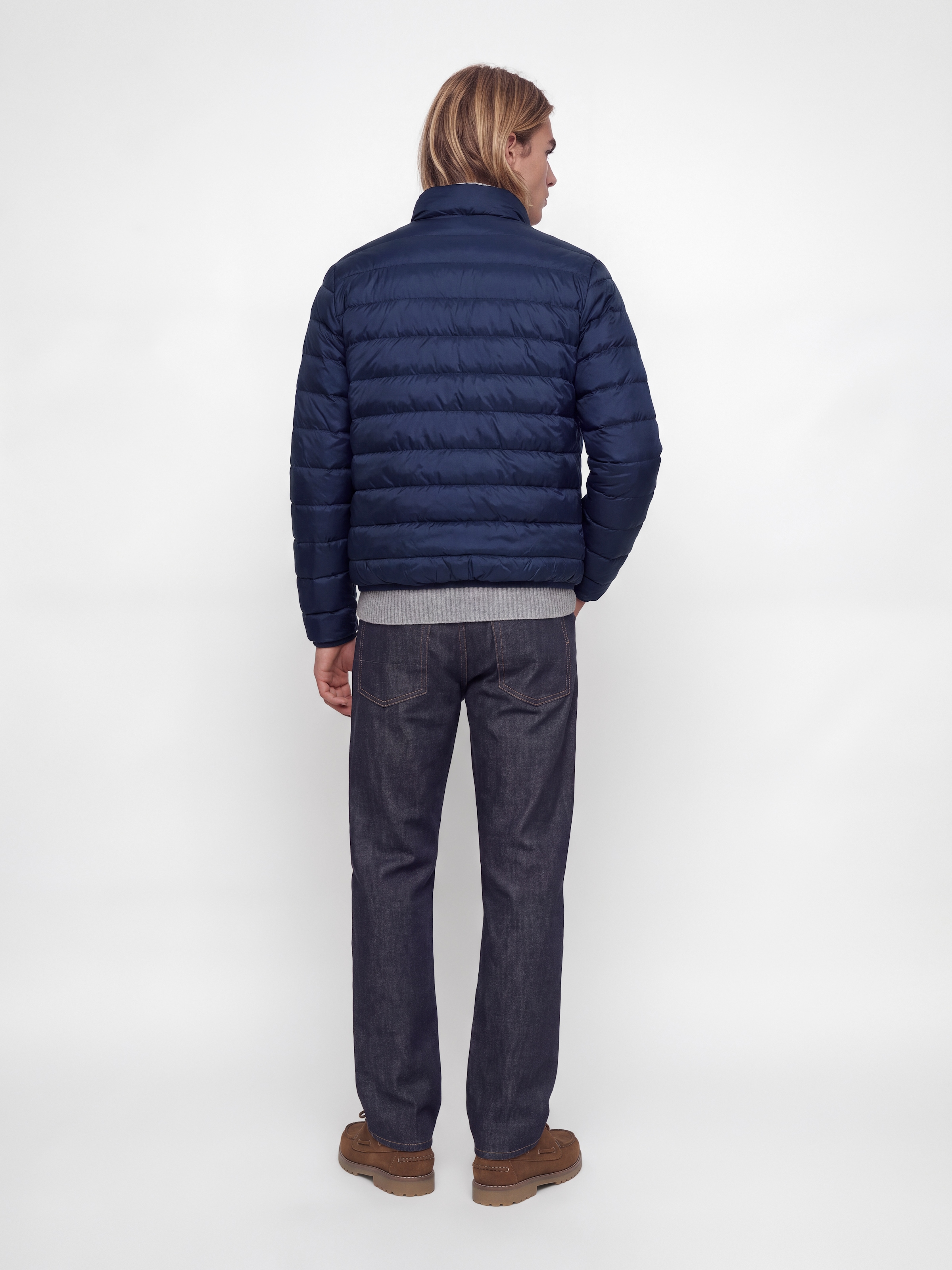 Jack & Jones Steppjacke »JJEBERG LIGHT DOWN COLLAR PUFFER NOOS« Kunstfaser, regular fit