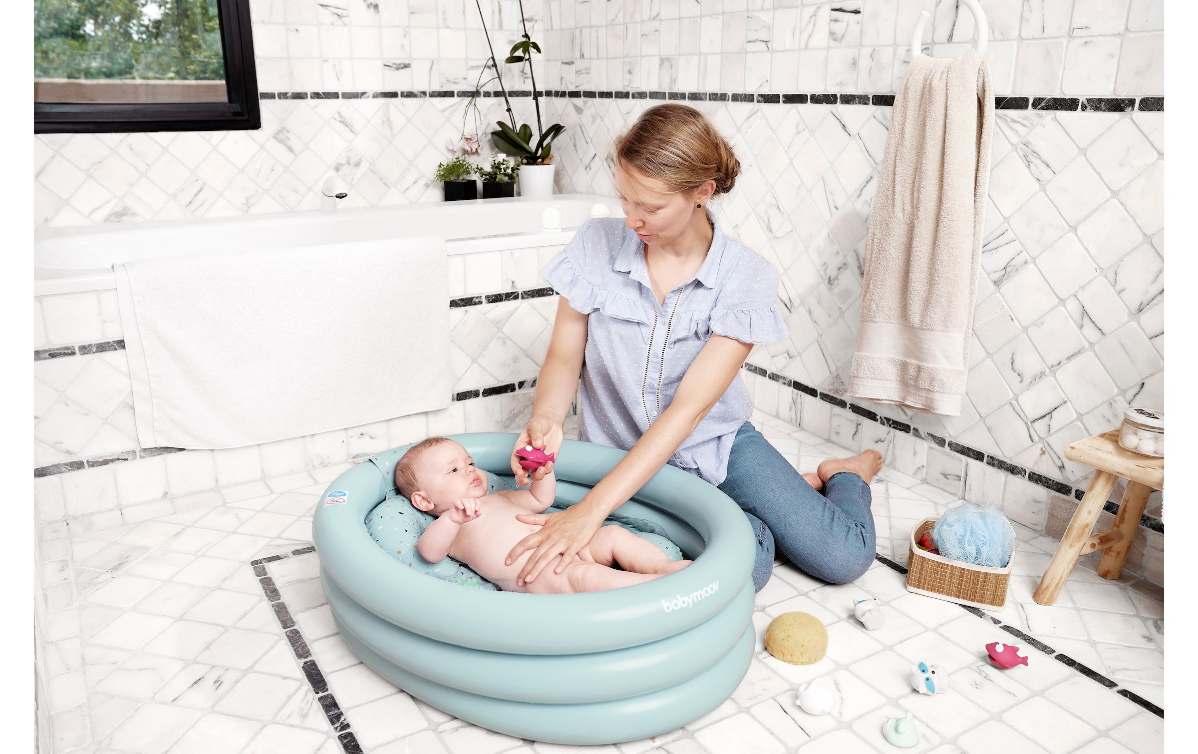 BABYMOOV Babybadewanne »Aqua Dots«