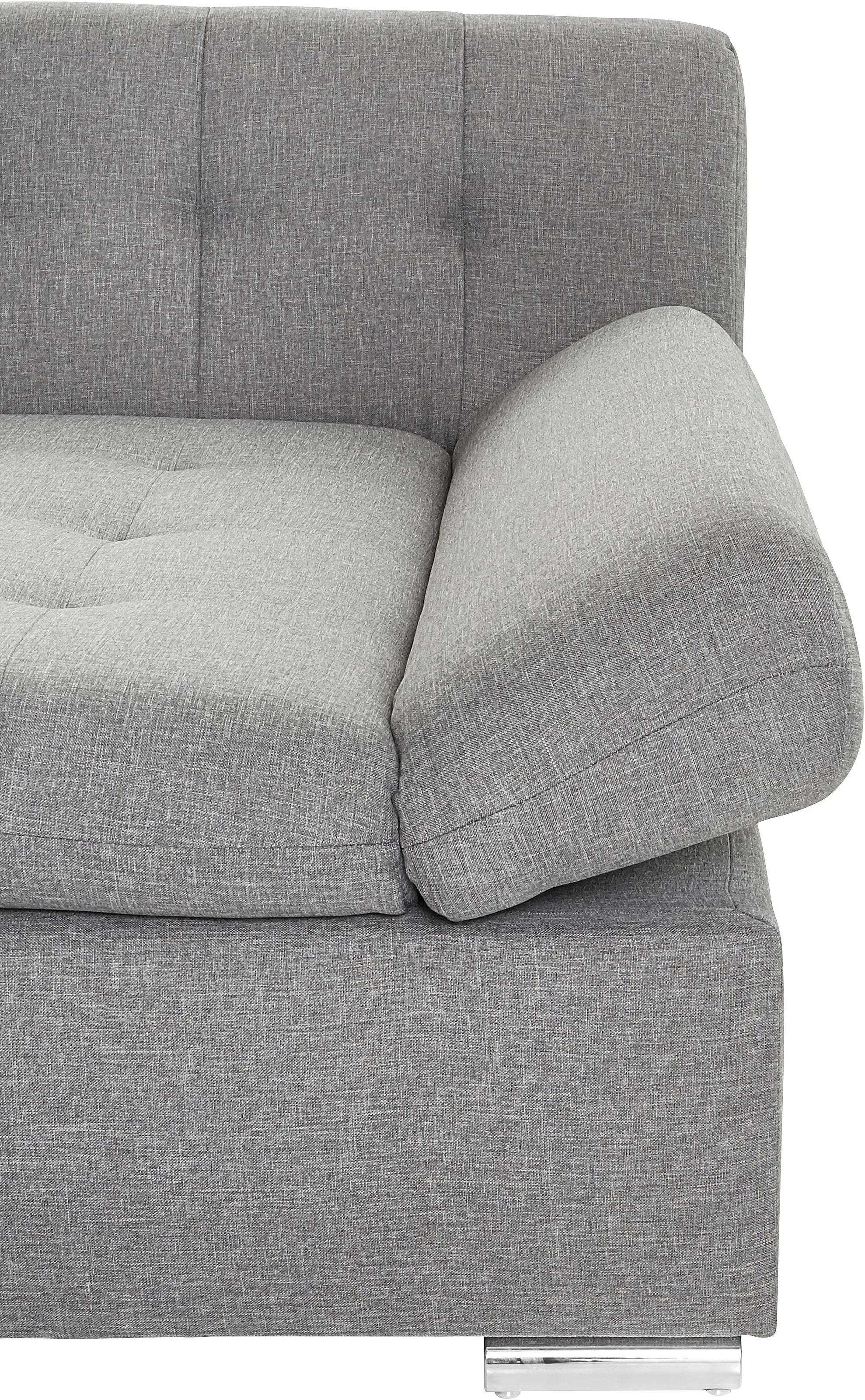 TRENDMANUFAKTUR Ecksofa »Reggae II, L-Form«, wahlweise mit Bettfunktion