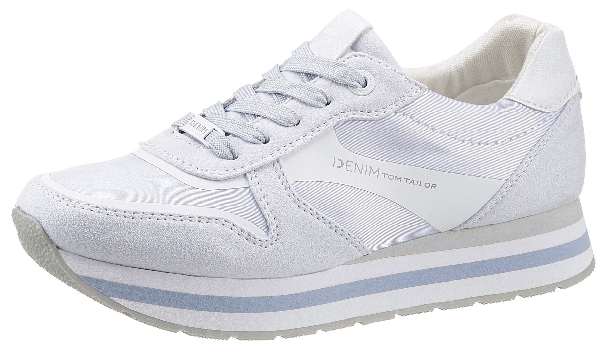 Image of TOM TAILOR Keilsneaker, im modischen Materialmix bei Ackermann Versand Schweiz