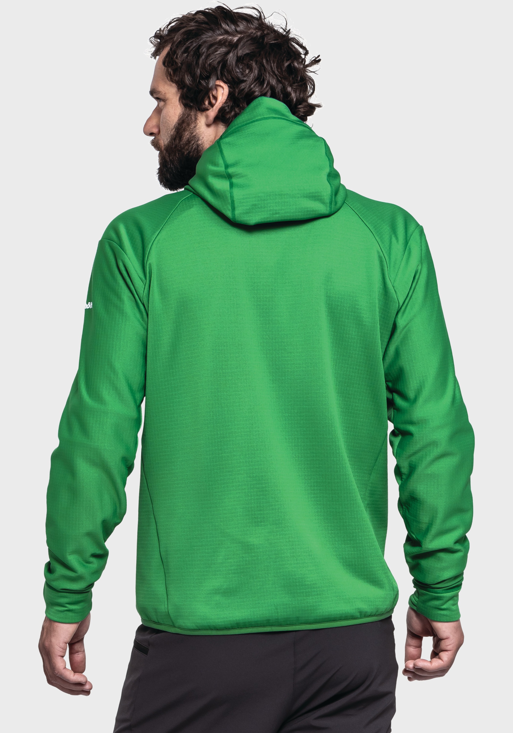 Schöffel Fleecejacke »Mountain Fleece Hoody Style Blaueis MNS« mit Kapuze