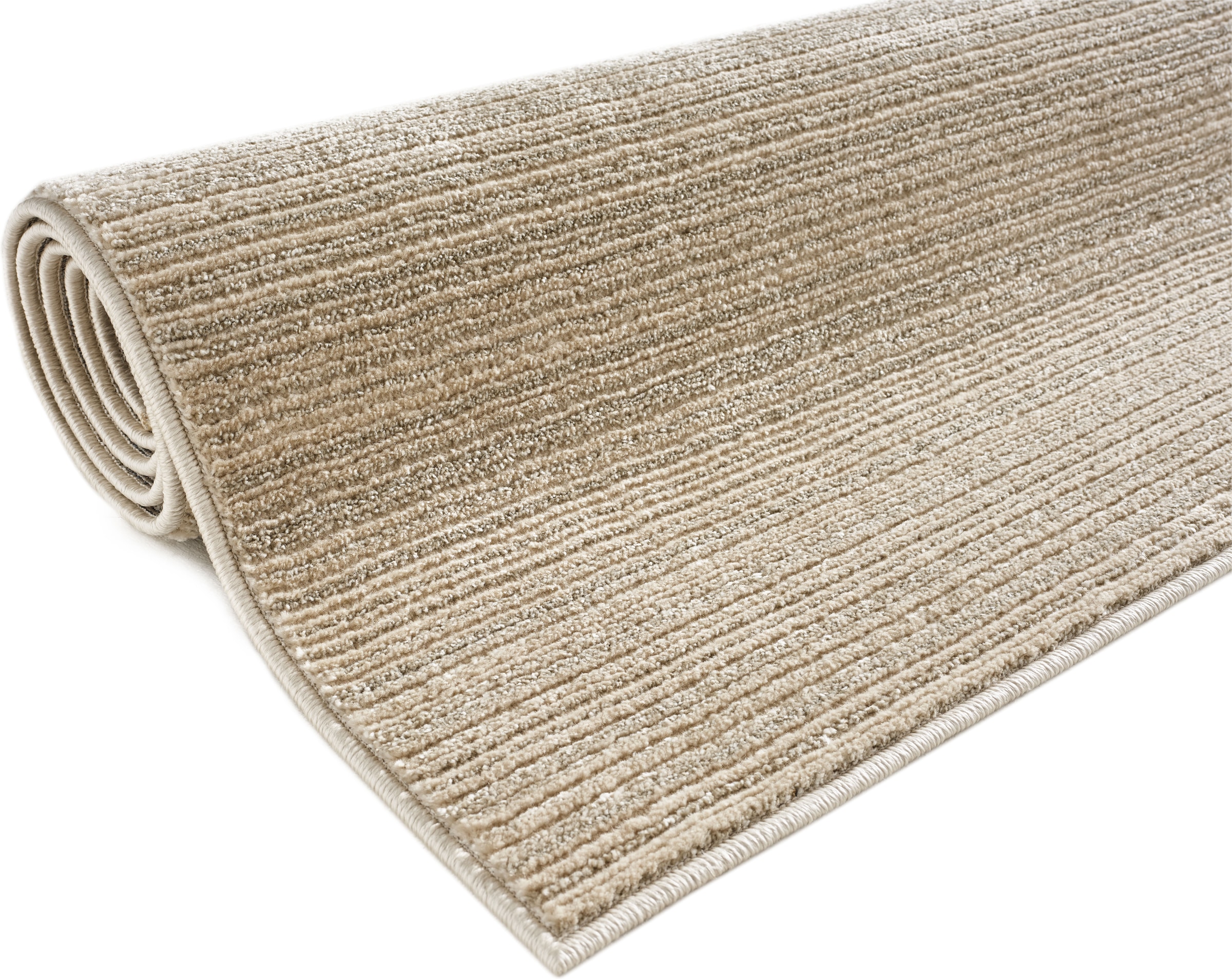 GOODproduct Teppich »Noolan, Hoch-Tief-Struktur« rechteckig 9 mm Höhe gestreift, Streifen, weich, Wohnzimmer, Schlafzimmer, Esszimmer