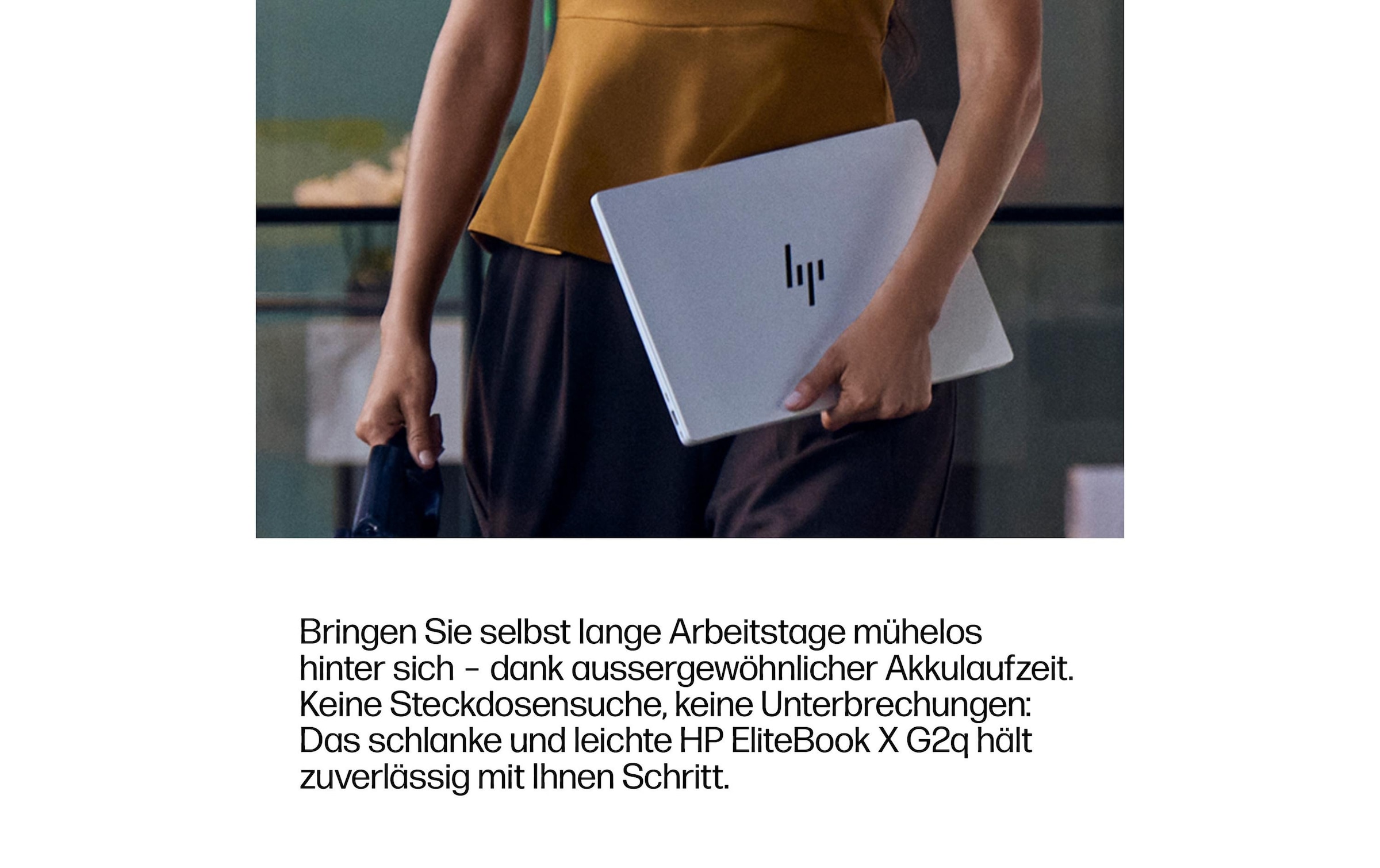 HP Ordinateur portable »EliteBook X G2q 14 DV7K4ES« / 14 ″ Qualcomm Snapdragon™