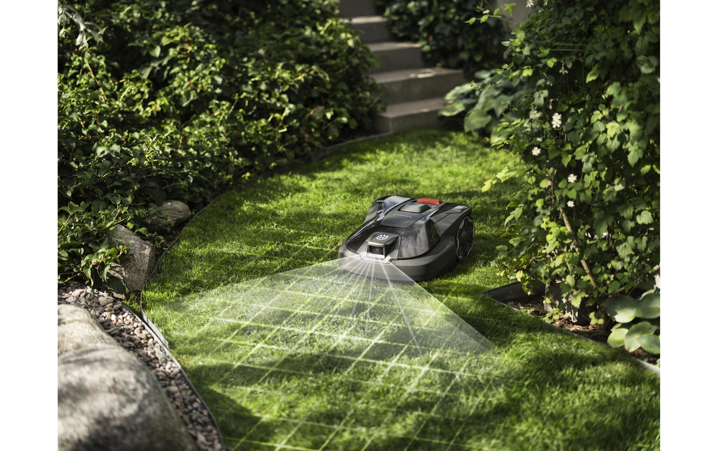 Husqvarna Rasenmähroboter »308 V ohne Referenzstation 800 m²«  mit PIN-Code