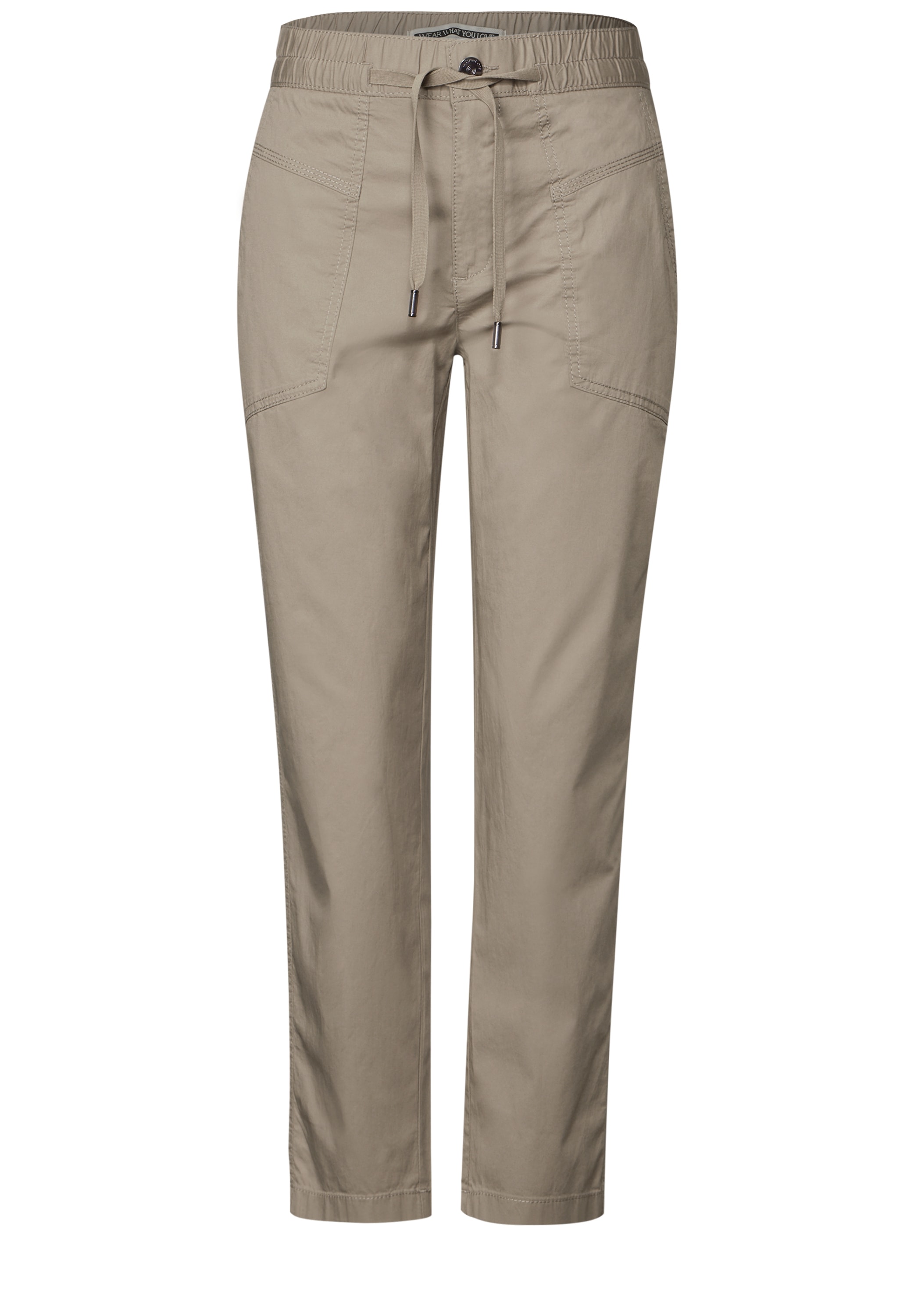 STREET ONE Stoffhose »Style Bonny«, Sommerhose im Cargo Look