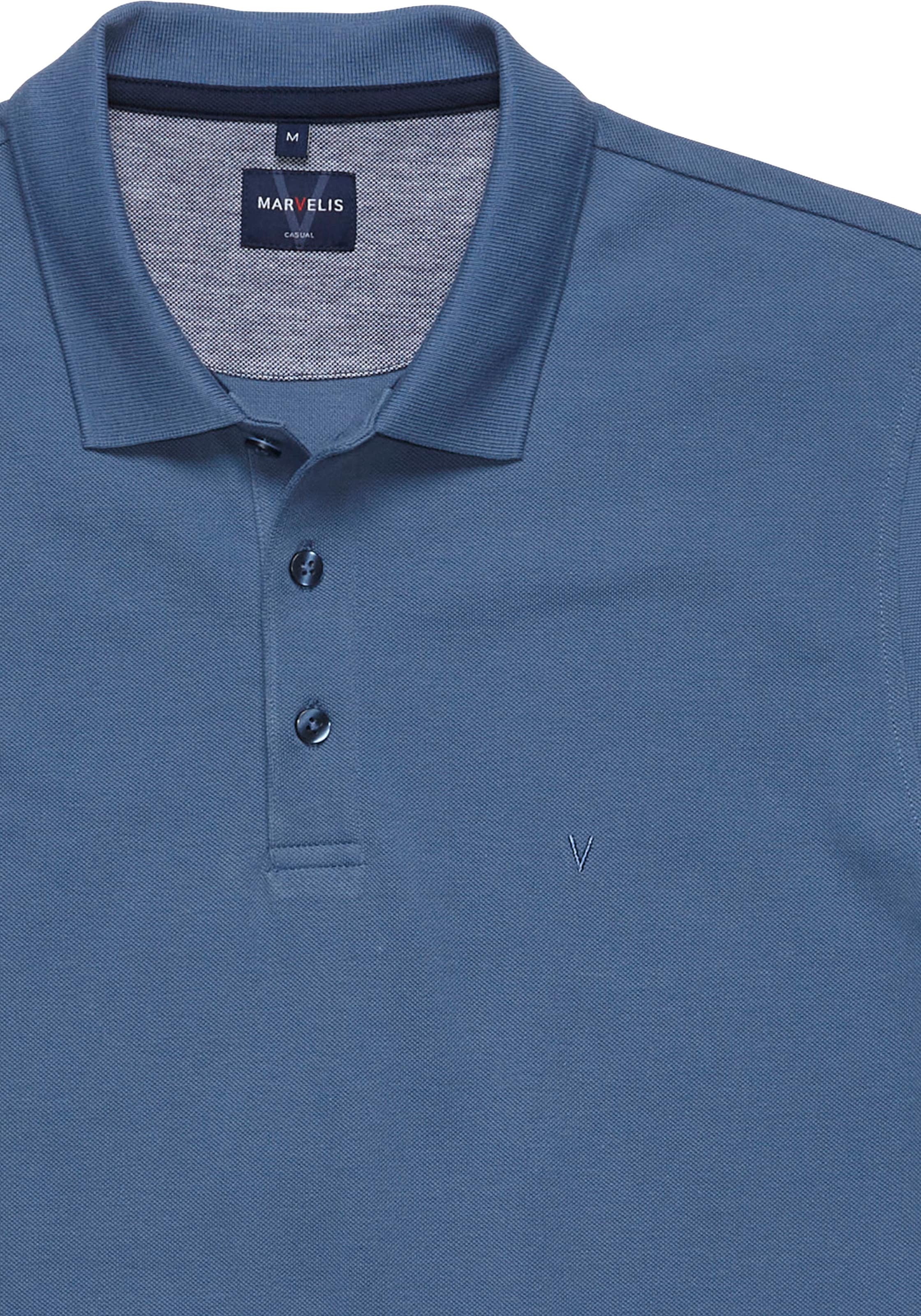 MARVELIS Polo piqué, coupe normale