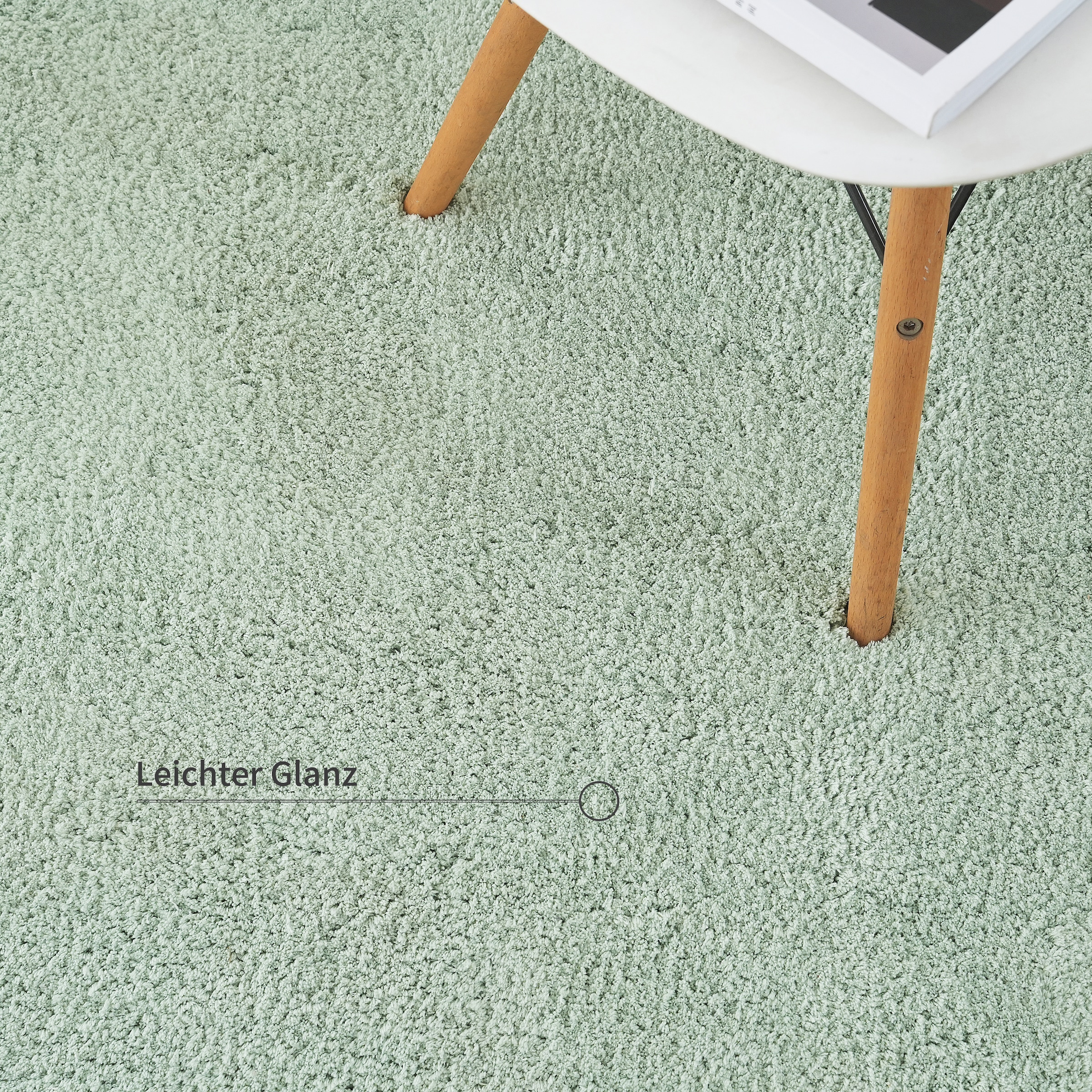 my home Hochflor-Läufer »Microfaser Teppich Magong, besonders weich, sehr feiner Flor«, rechteckig, 25 mm Höhe, uni Teppiche, Wohnzimmer, Schlafzimmer, Kinderzimmer, Flur, Brücke