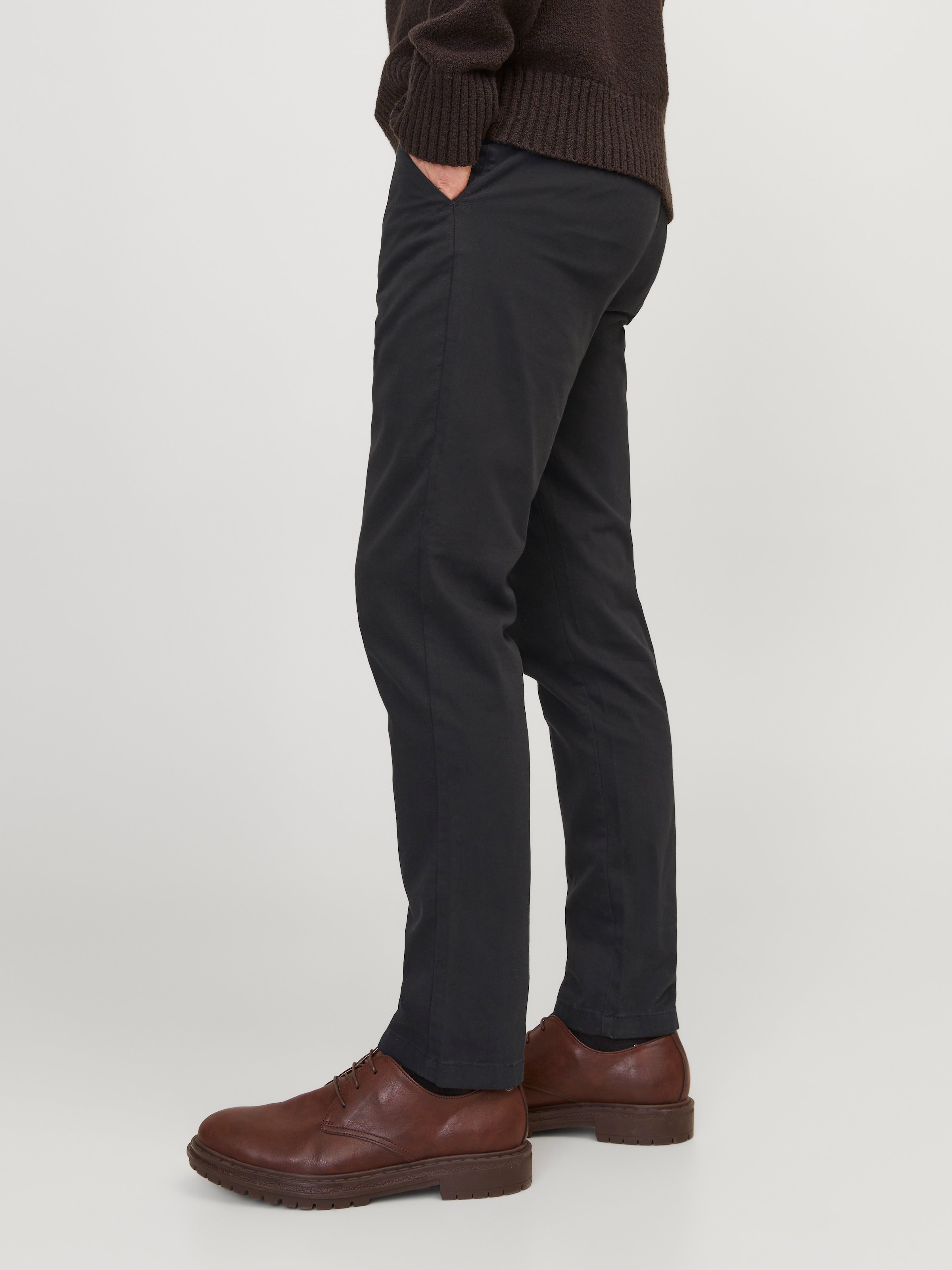 Jack & Jones Chinos »JPSTMARCO mit schmalem Bein und pflegeleichtem Stoff«  washed, modisch, schmal, Baumwollmischung