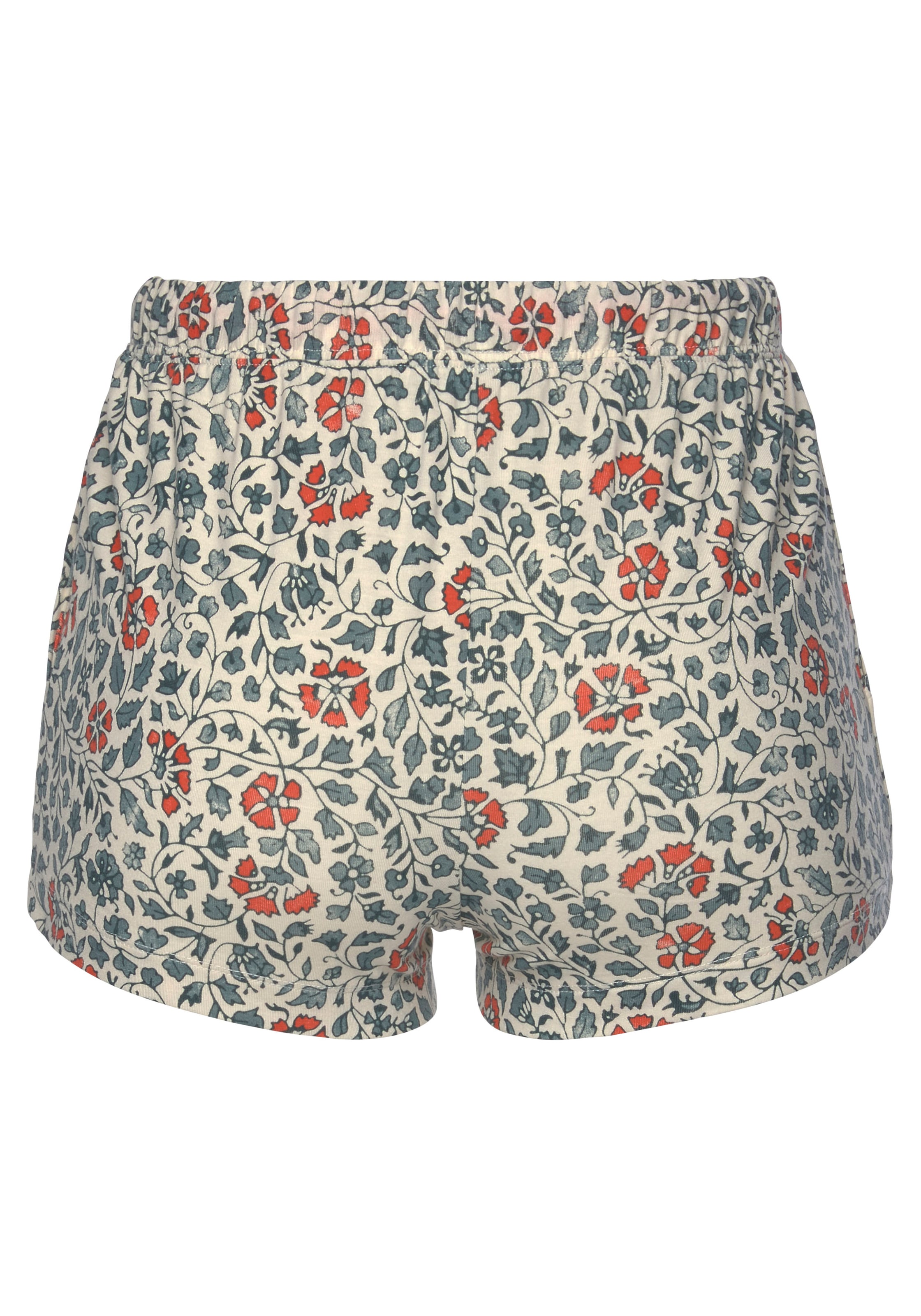 LASCANA Short de nuit  im Blumen Allover-Druck
