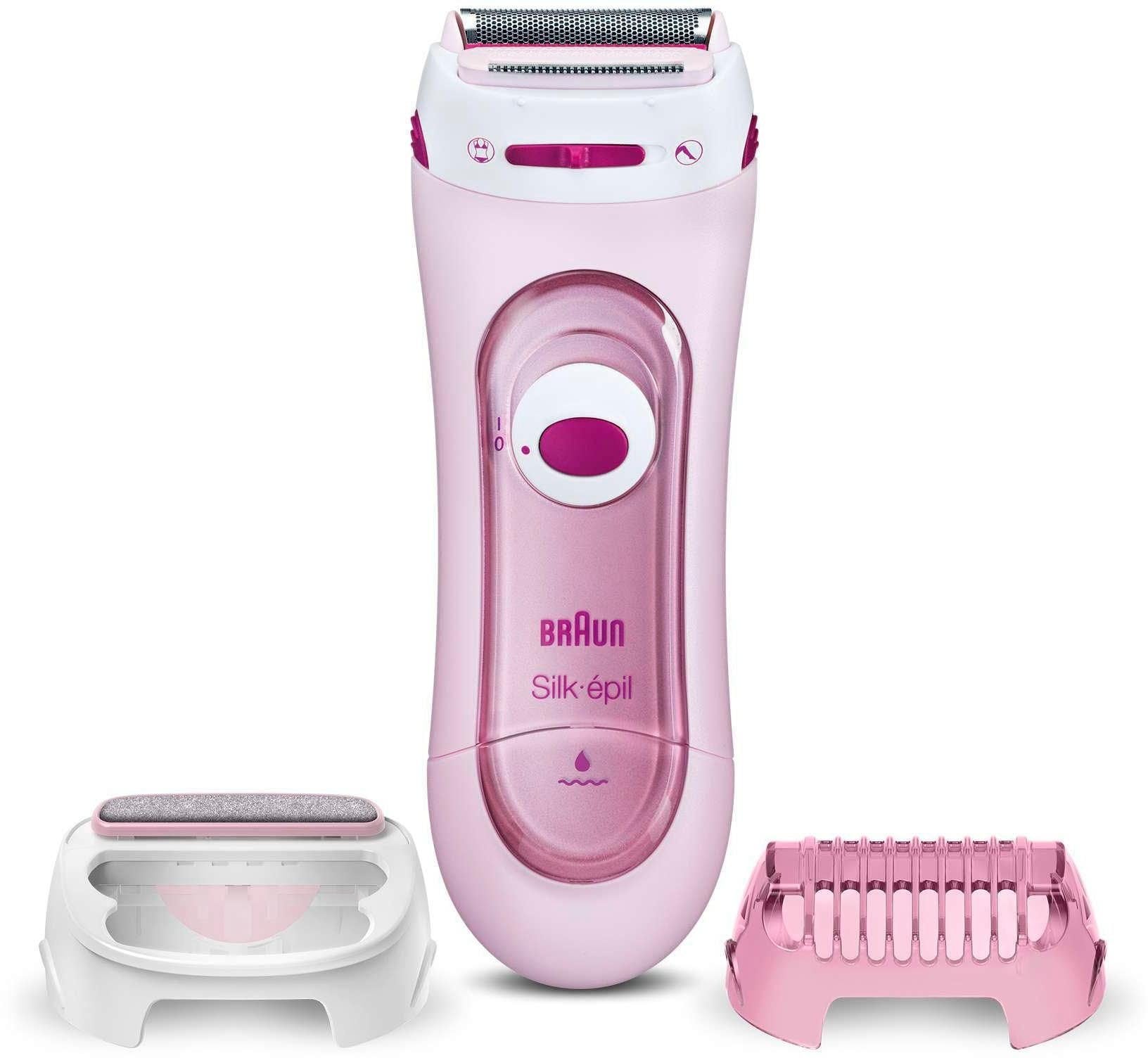 ♕ Braun Elektrorasierer »Silk-épil 3-in-1«, Shaver Lady auf Gerät Kabelgebundenes 5-360 versandkostenfrei