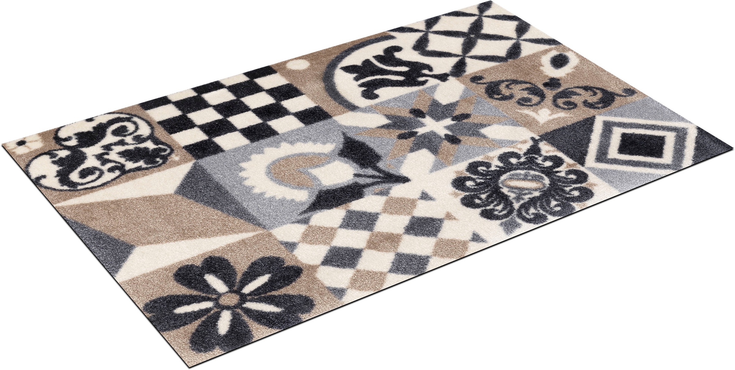 Image of wash+dry by Kleen-Tex Fussmatte »Alcina«, rechteckig, 9 mm Höhe, Schmutzfangmatte, In- und Outdoor geeignet, waschbar bei Ackermann Versand Schweiz