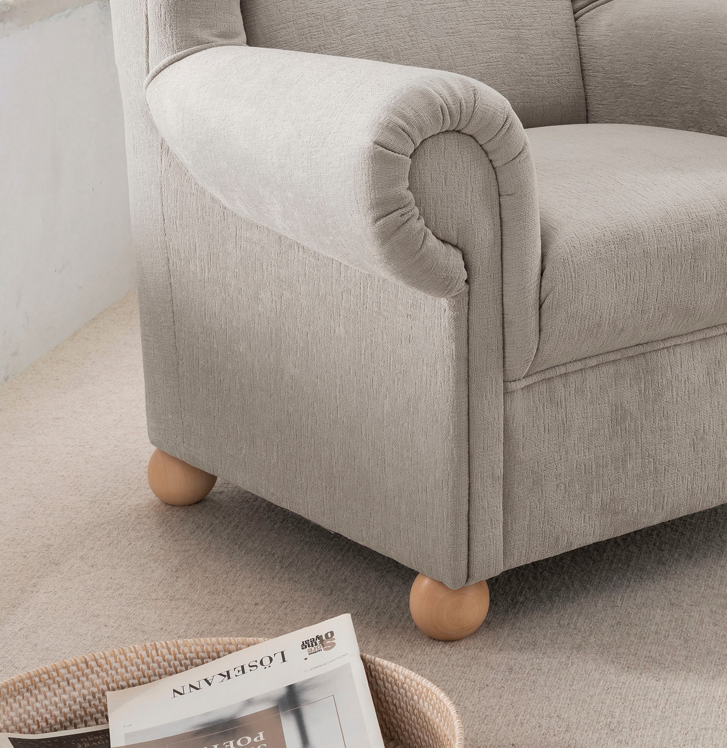 Home affaire Ohrensessel »Torello Relaxsessel, toller Sitzkomfort, Breite 92cm, hohe Rückenlehne« 1 Stk. tlg.