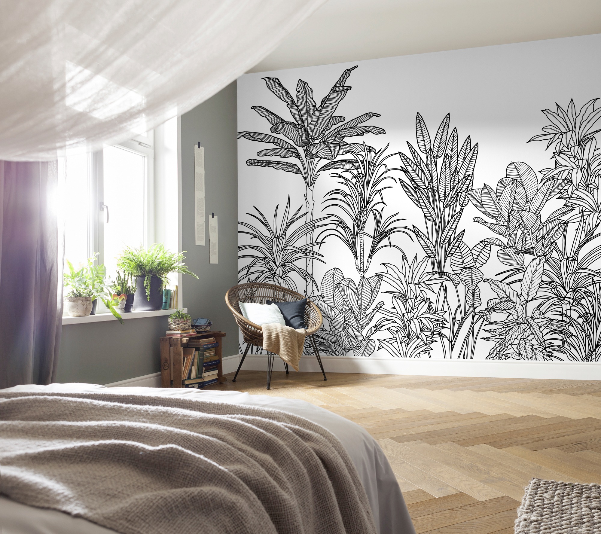 Komar Vliestapete »Digitaldruck Vlies - Savanna - Grösse 350 x 250 cm«, bedruckt, Wohnzimmer, Schlafzimmer