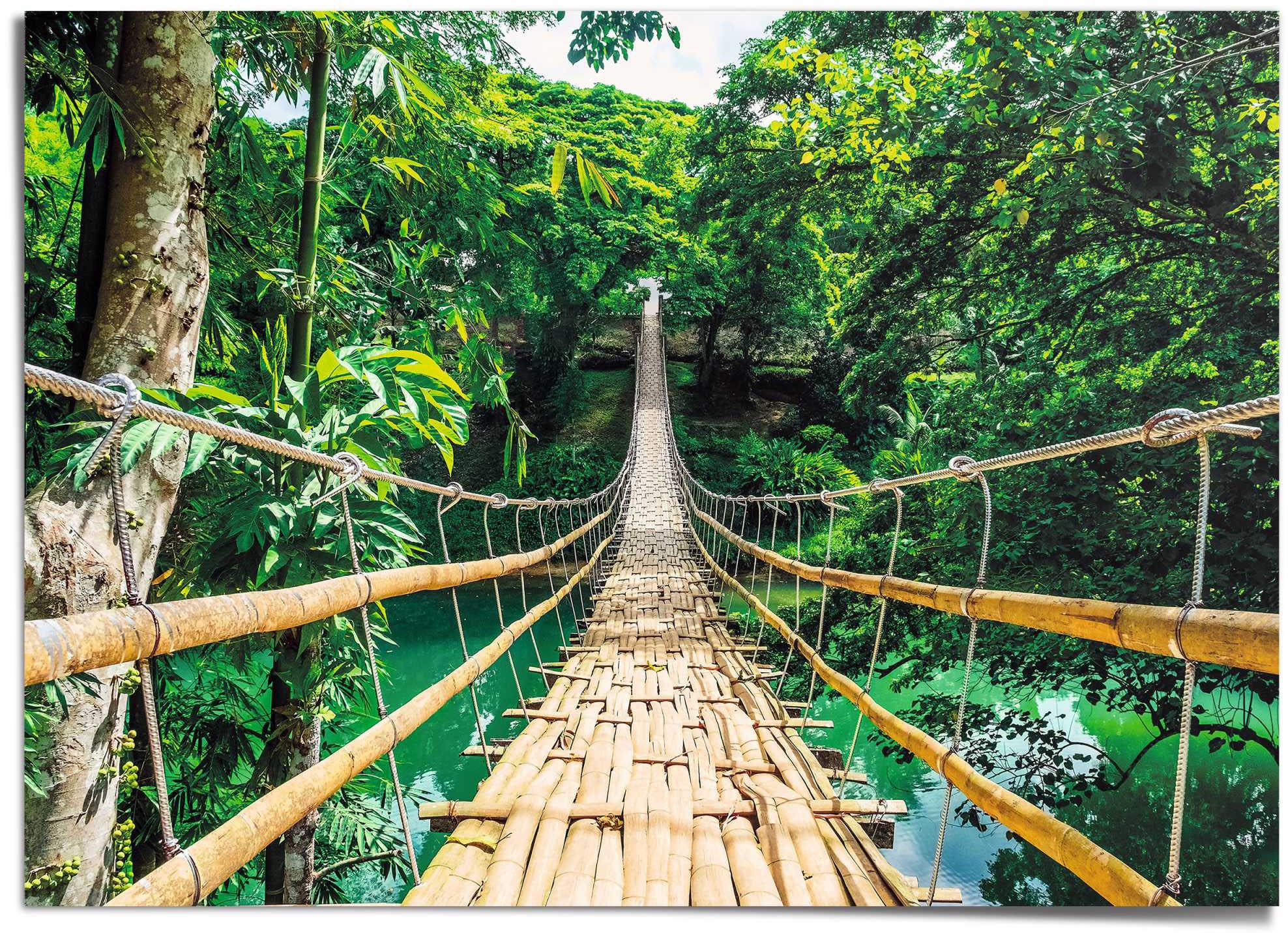 Image of Reinders! Poster »Djungel Brücke« bei Ackermann Versand Schweiz