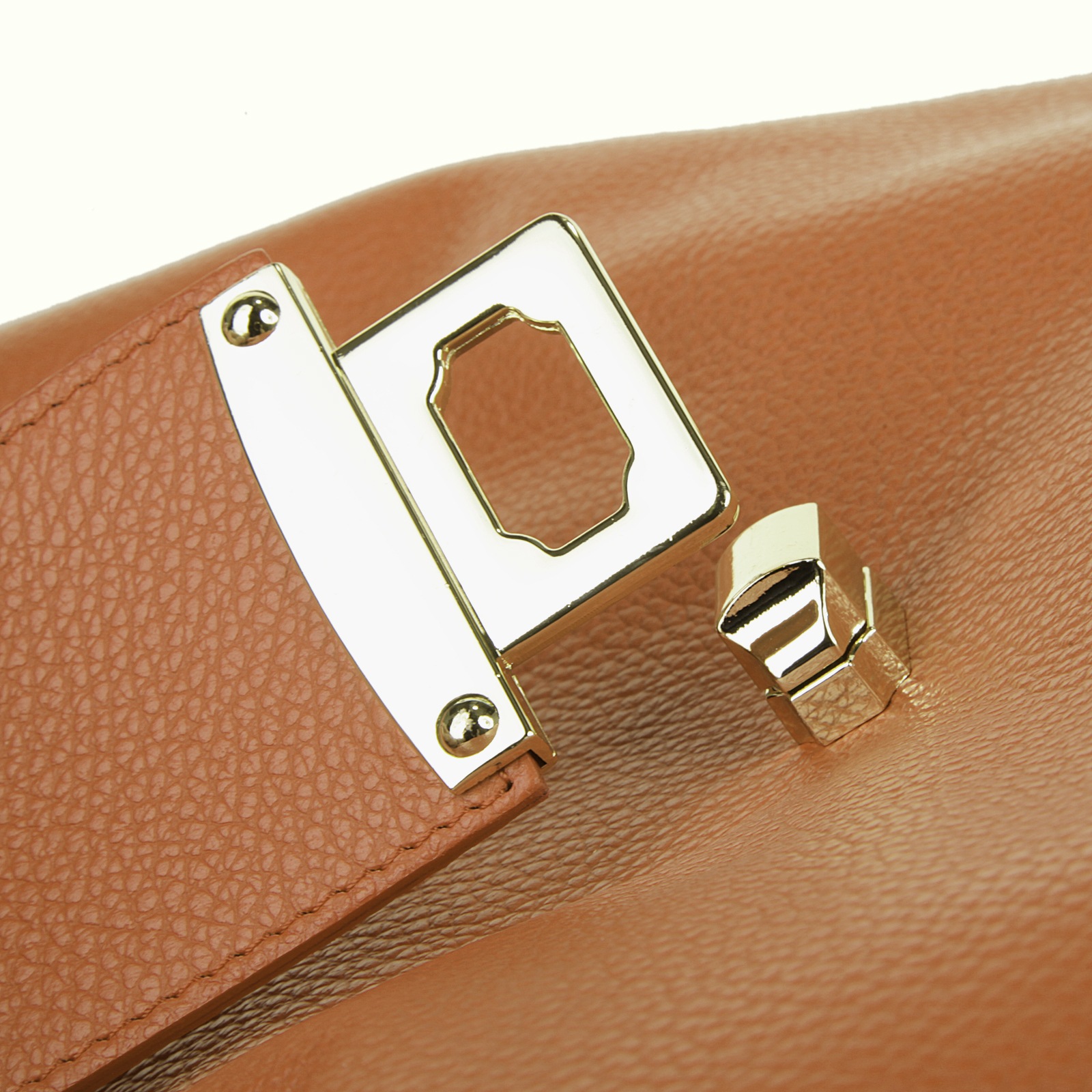 Samantha Look Shopper echt Leder, Made in Italy