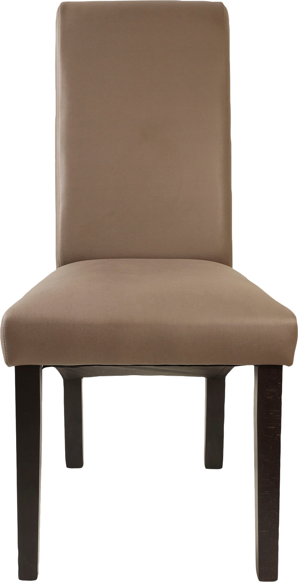 Home affaire 4-Fussstuhl »Rito«, (Set), 2 St., Microfaser, Gestell Buche natur oder wenge lackiert