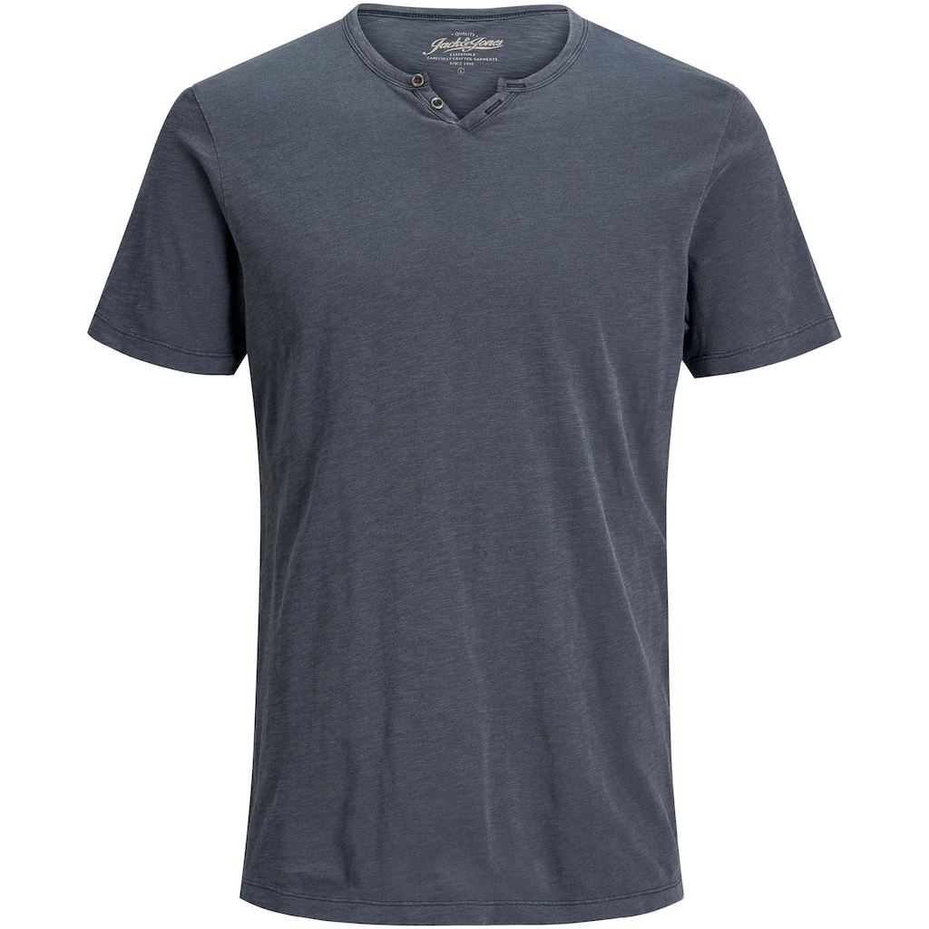 Jack & Jones T-Shirt »SPLIT NECK TEE«