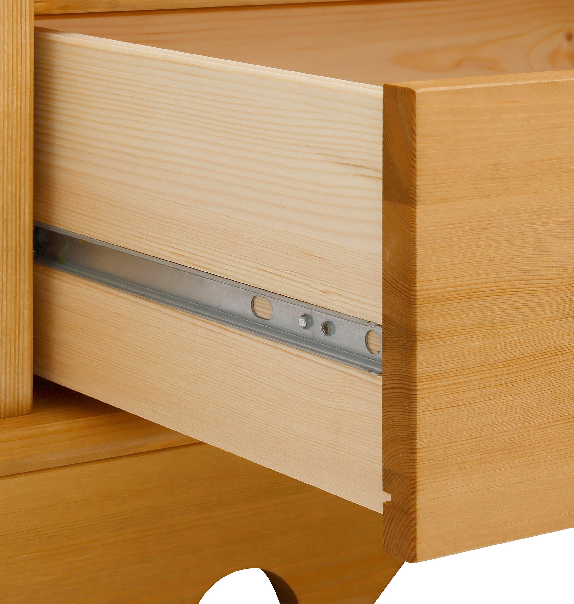 Home affaire Wohnwand »Milan«, (5 St.), aus massiver Kiefer, FSC® zertifiziert