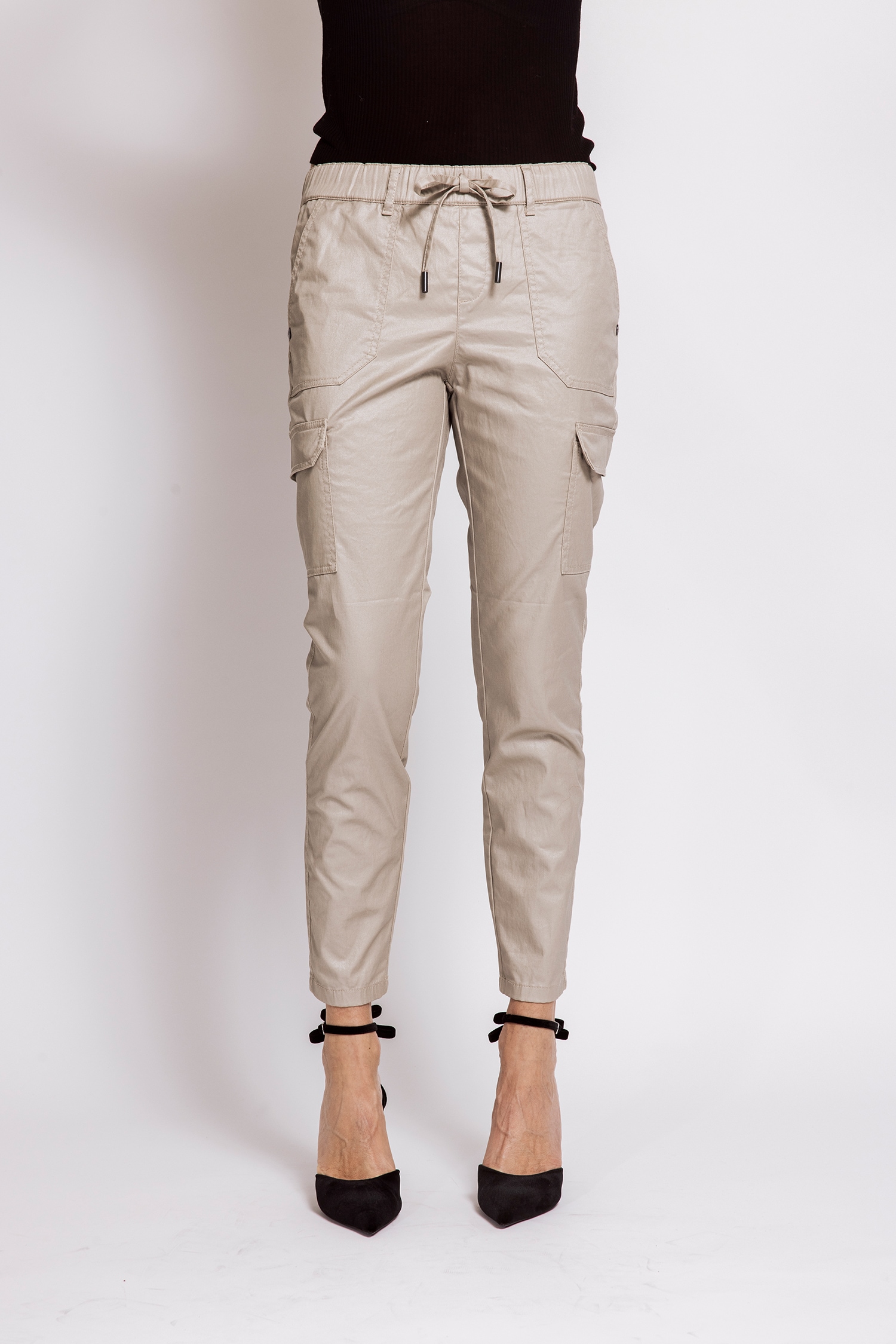 Zhrill Pantalon cargo »ZHDAISEY«  coupe slim fit, pour un look décontracté, avec ceinture élastique et cordon de serrage