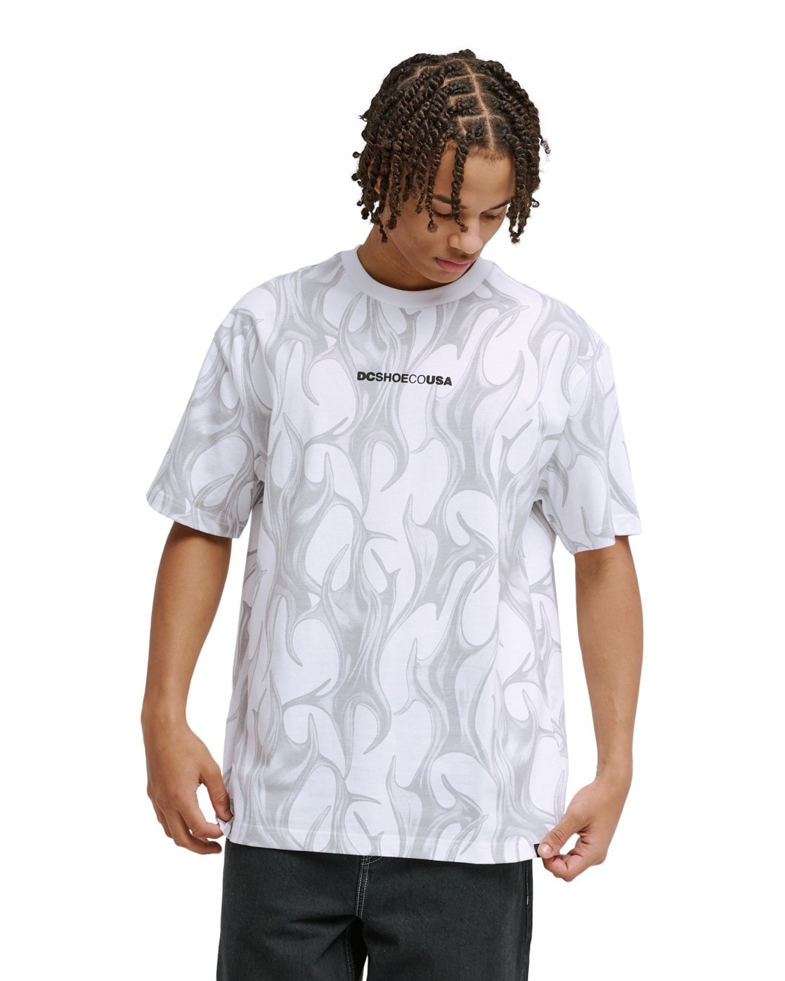 Image of DC Shoes T-Shirt "DC Liquid Fuego"