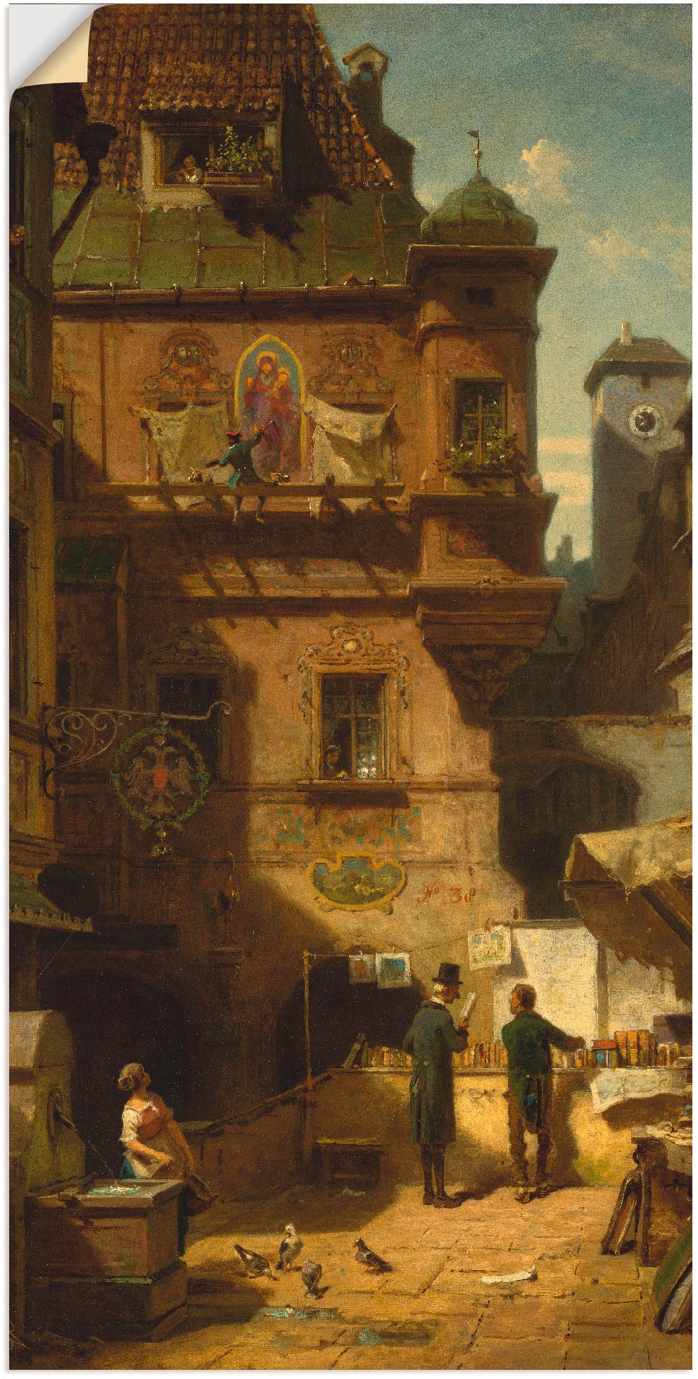 Image of Artland Wandbild »Kunst und Wissenschaft. Um 1880«, Gruppen & Familien, (1 St.), in vielen Grössen & Produktarten -Leinwandbild, Poster, Wandaufkleber / Wandtattoo auch für Badezimmer geeignet bei Ackermann Versand Schweiz