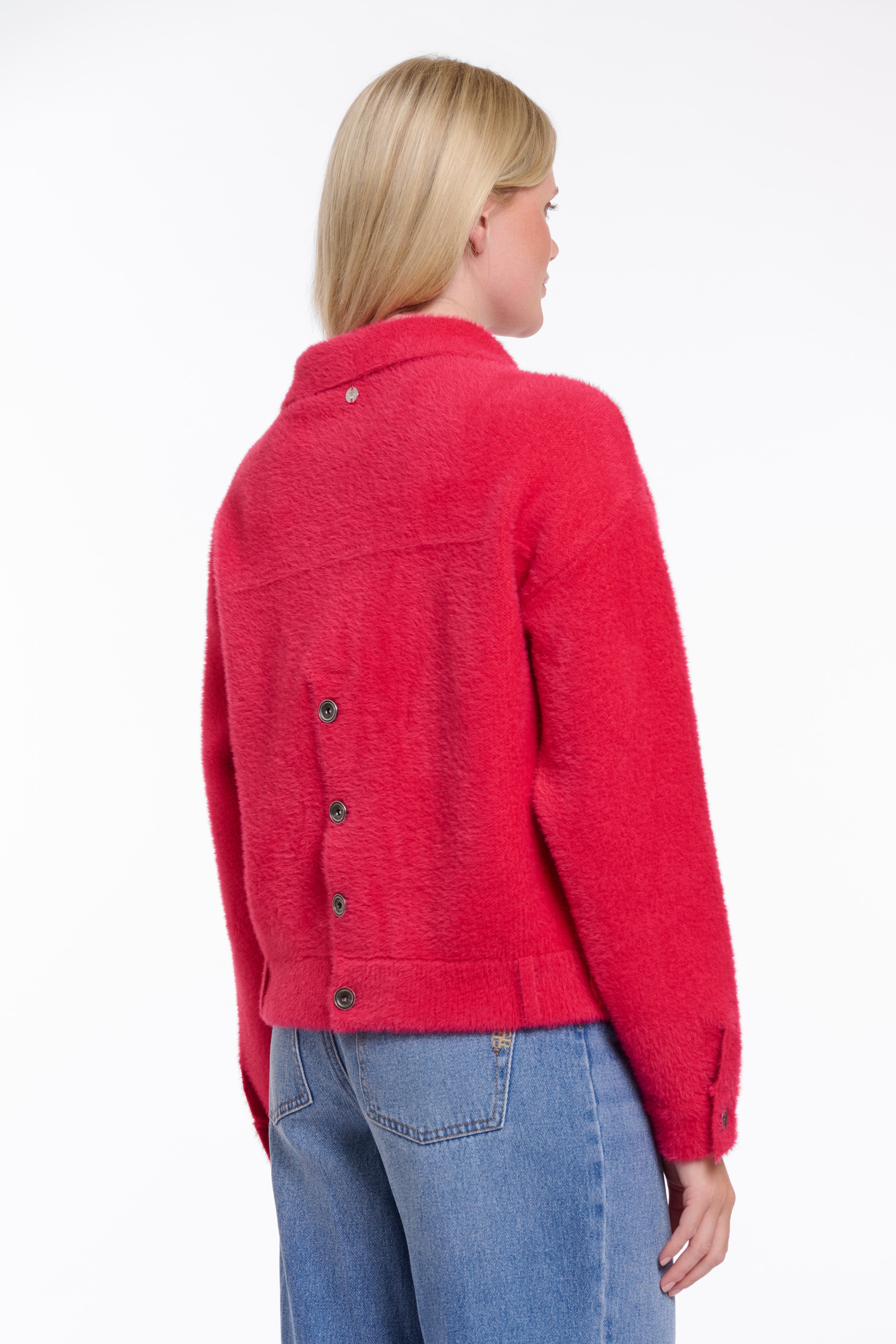Rino & Pelle Cardigan »BUBBLY« aspect duveteux