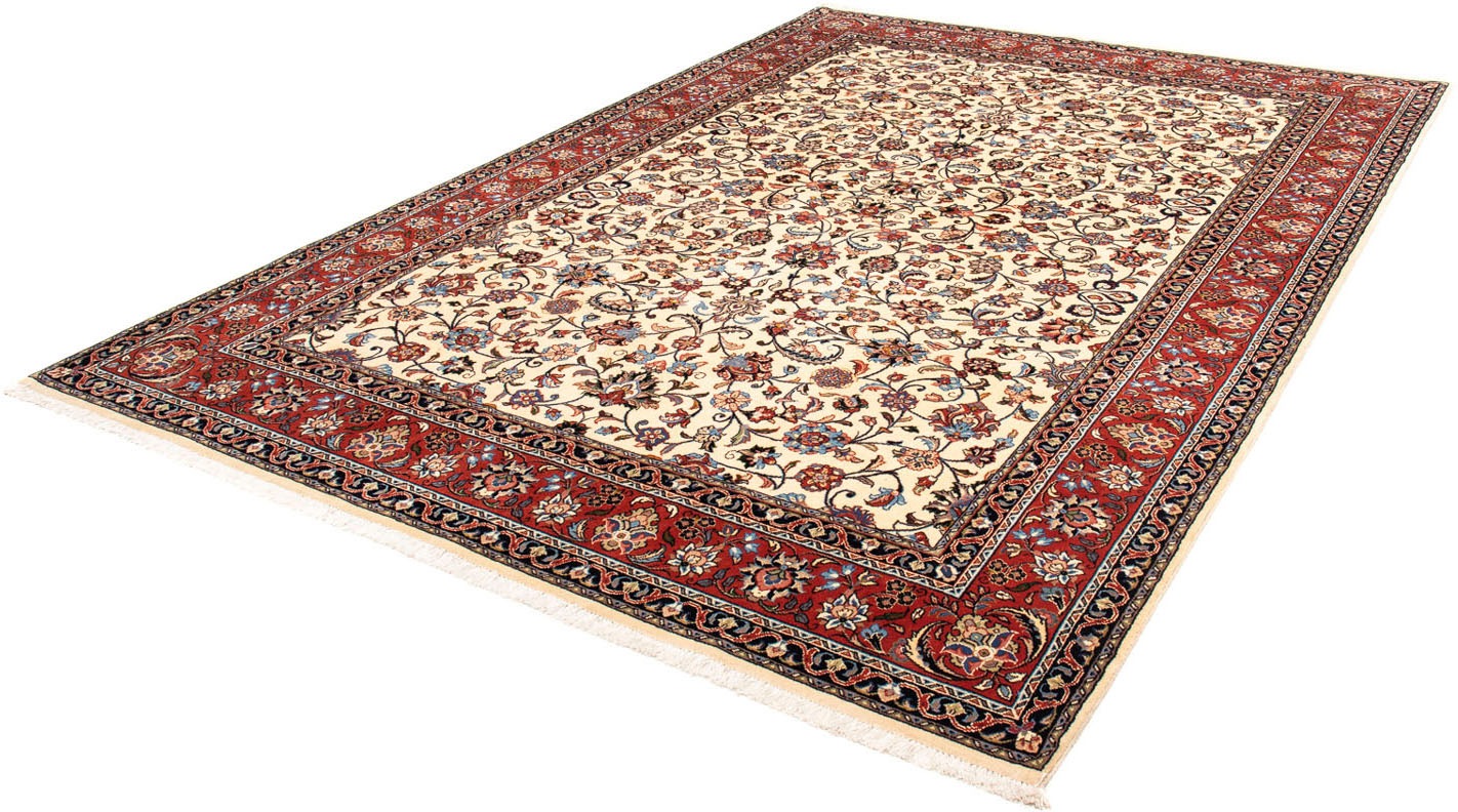 Image of morgenland Orientteppich »Perser - Classic - 310 x 208 cm - beige«, rechteckig, 10 mm Höhe, Wohnzimmer, Handgeknüpft, Einzelstück mit Zertifikat bei Ackermann Versand Schweiz