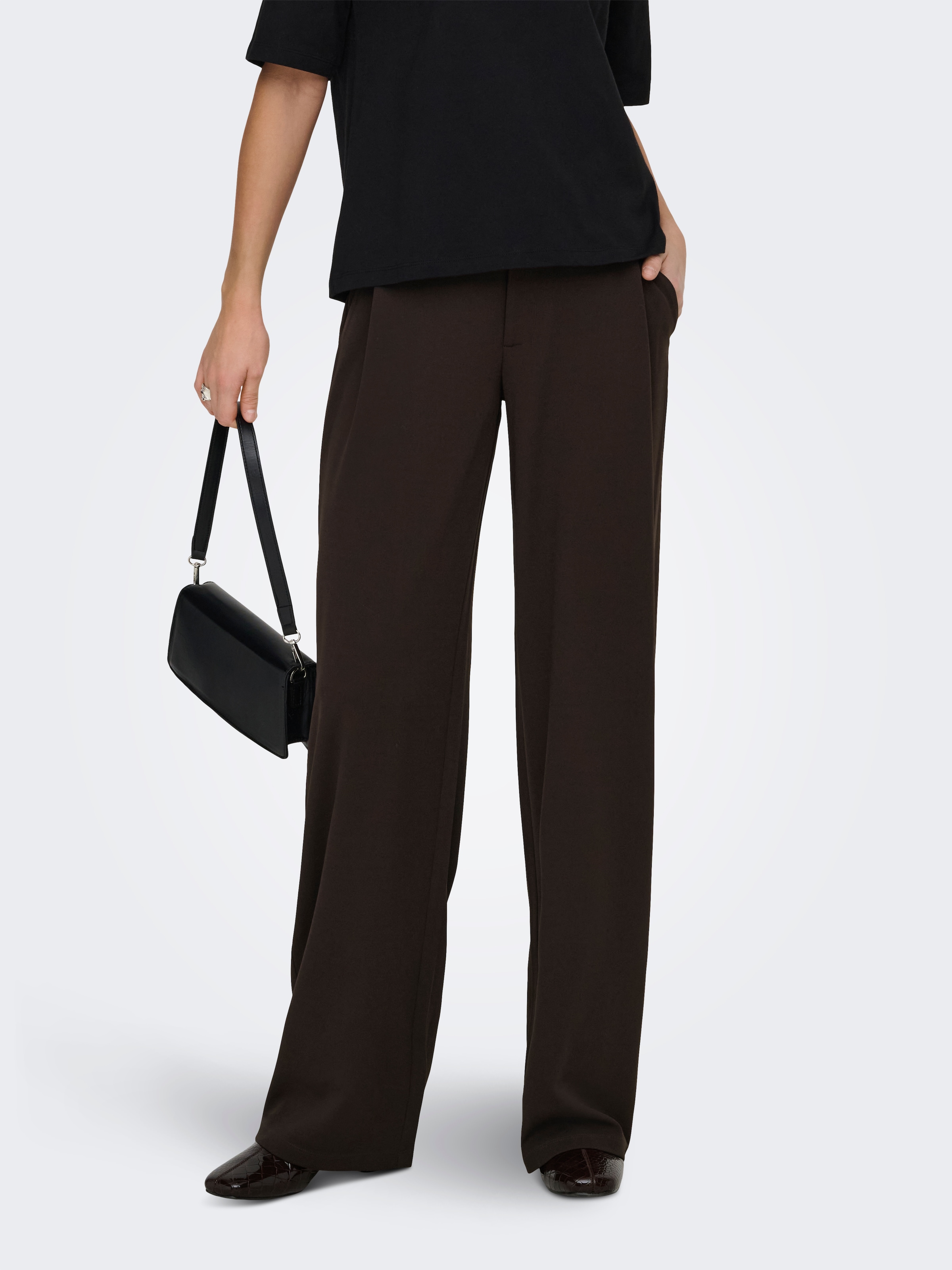 Image of JDY Anzughose "JDYGEGGO LIFE OCCASION PANT JRS NOOS" Materialmix, regular fit
