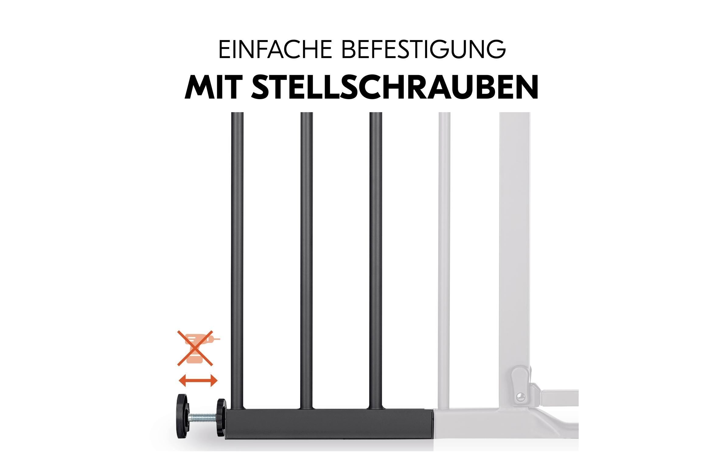 Hauck Türschutzgitter »Türschutzgitter 21 cm Schwarz«