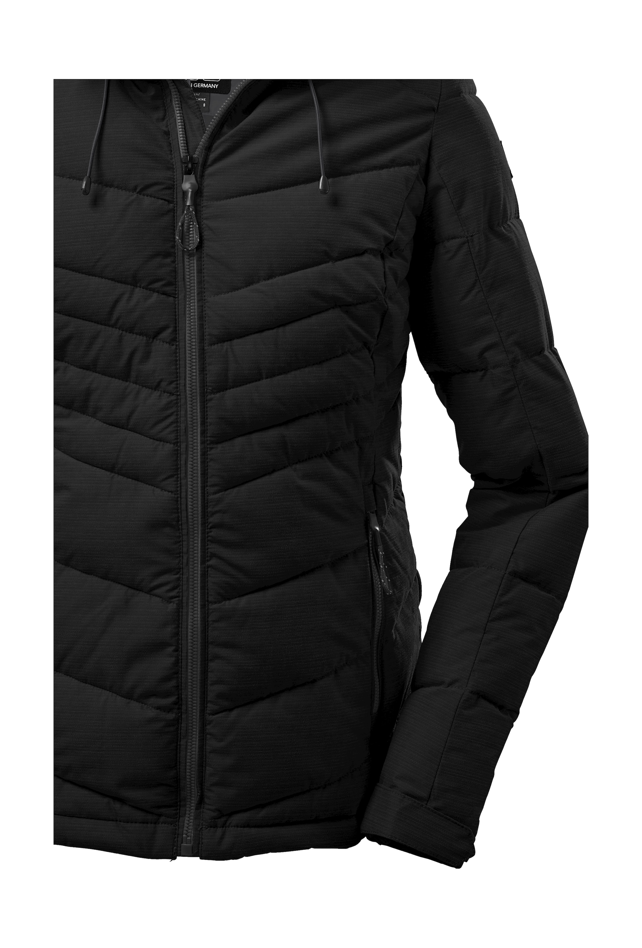 Killtec Steppjacke »KOW 149 WMN QLTD JCKT«, Wasser- und windabweisend, atmungsaktiv, abnehmbare Kapuze