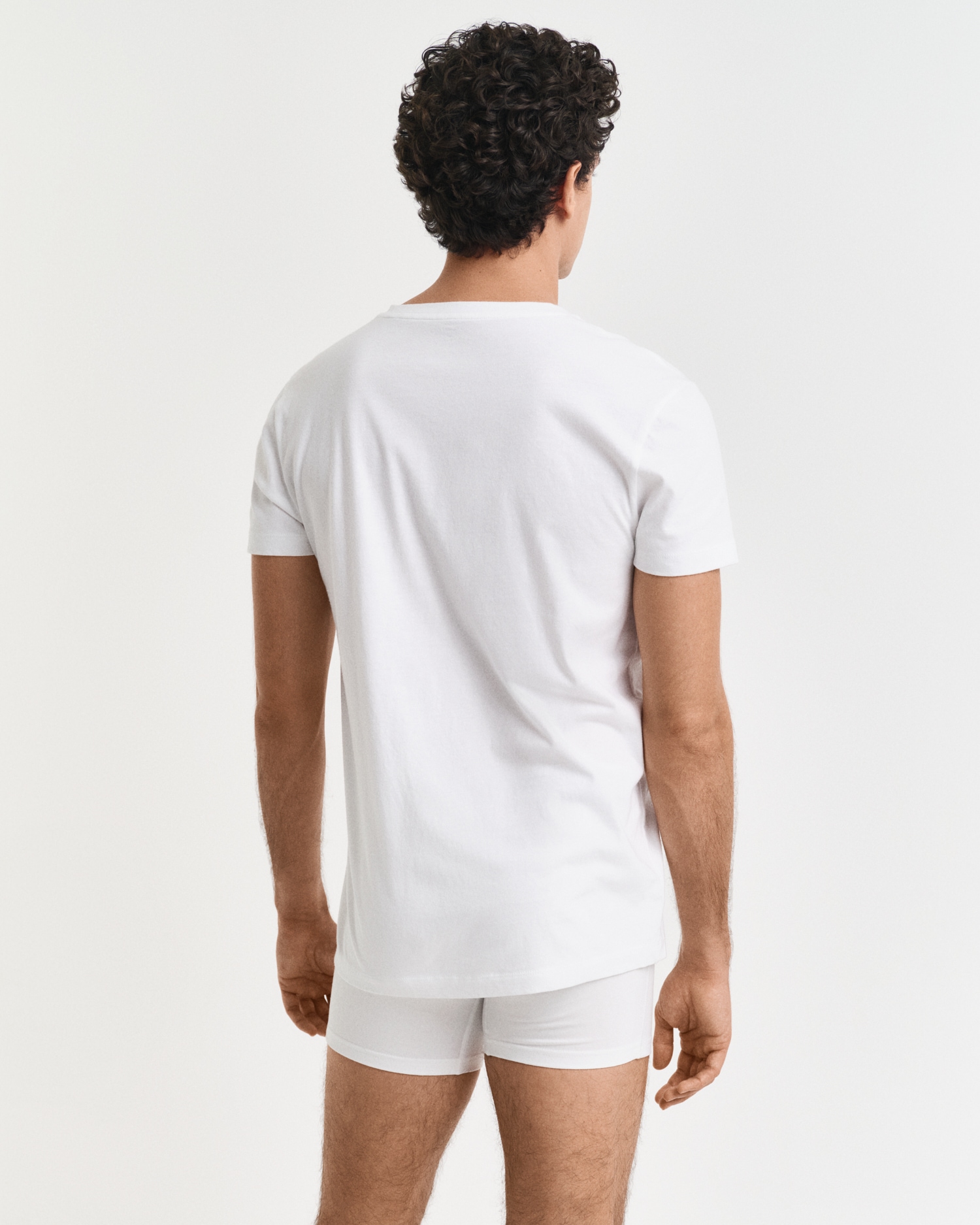Gant T-shirt à manches courtes »V-NECK T-SHIRT 2-PACK« Mit V-Ausschnitt