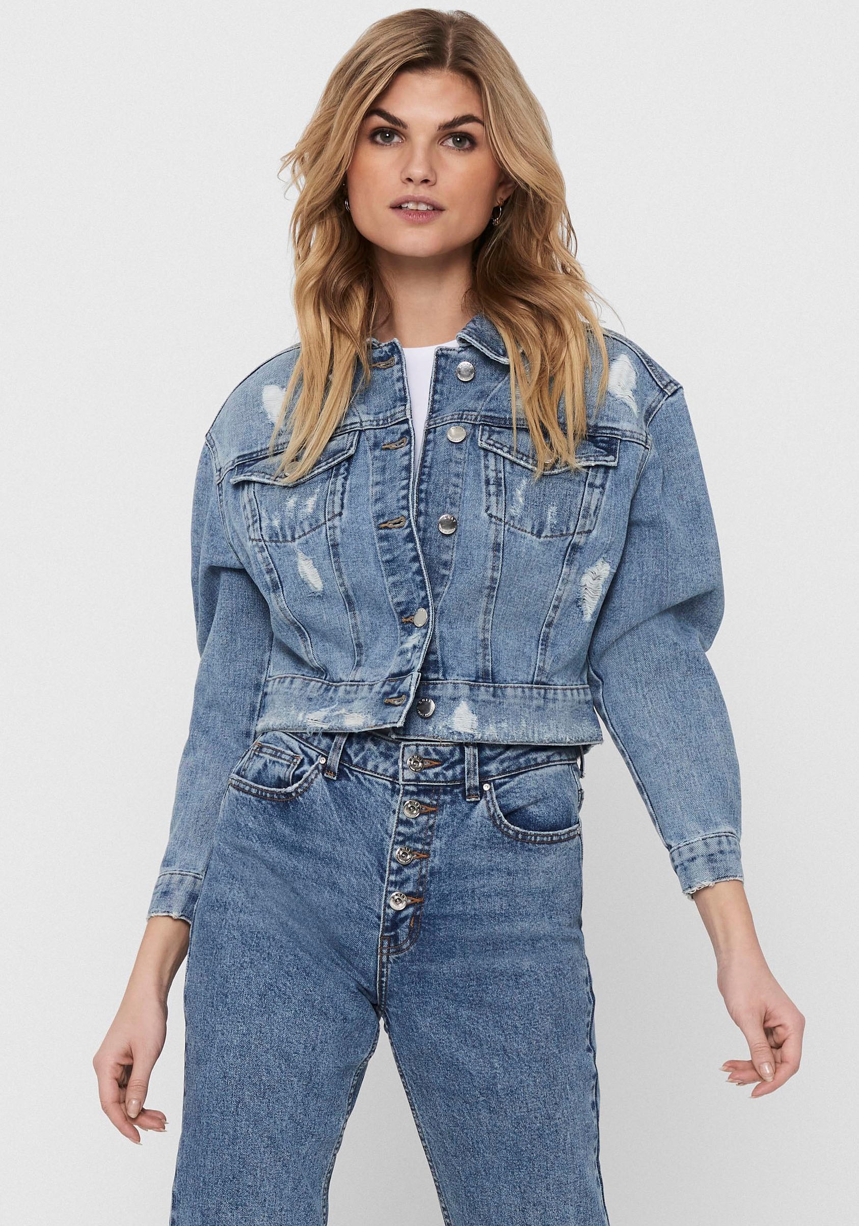 Image of Only Jeansjacke »ONLMALIBU LS DNM JACKET« bei Ackermann Versand Schweiz