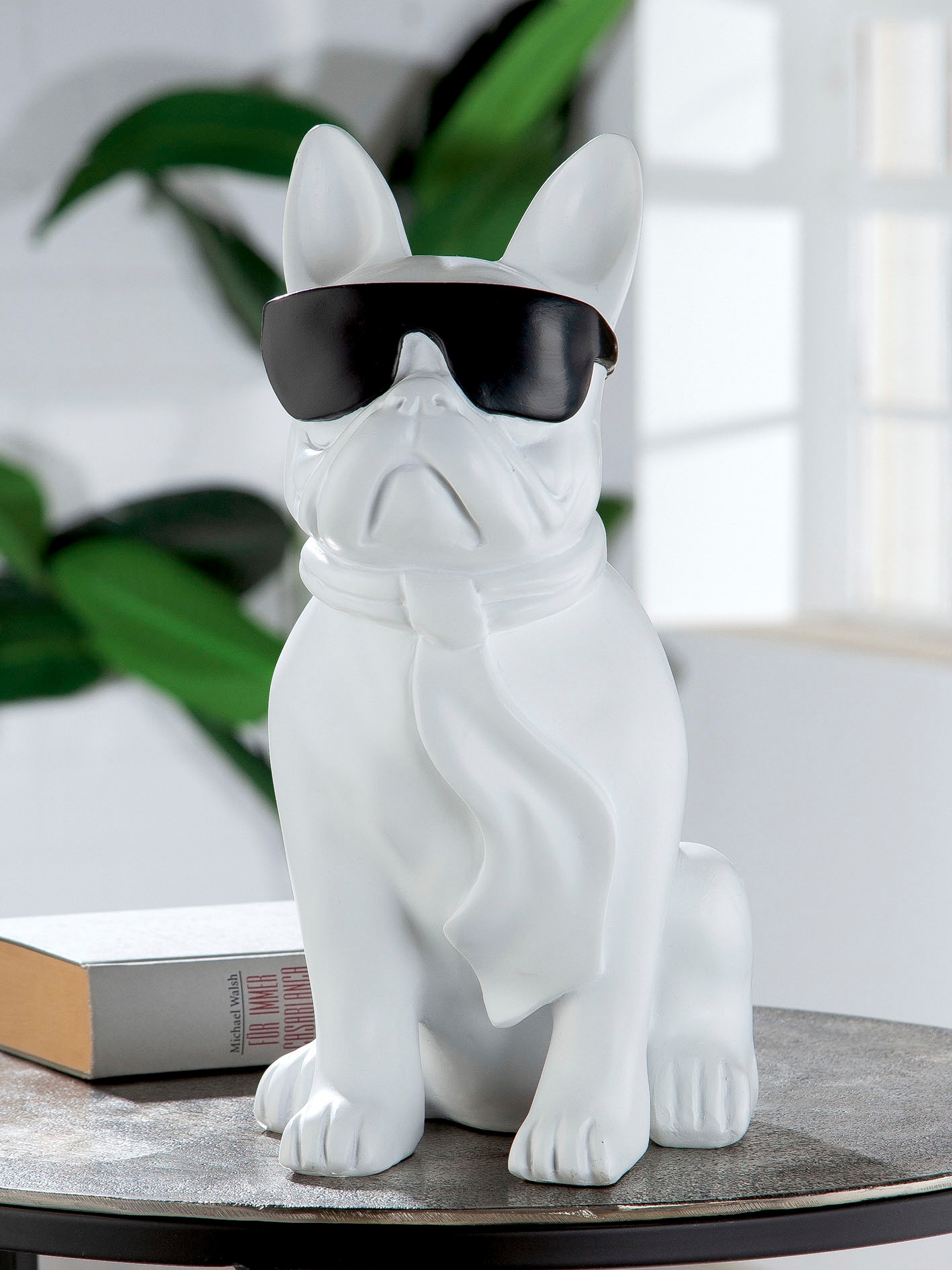 Image of Casablanca by Gilde Tierfigur "Mops Cool Dog sitzend"