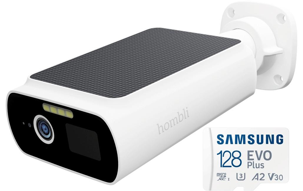 Image of Hombli Überwachungskamera "Smart Solar Cam 128 GB" Aussenbereich