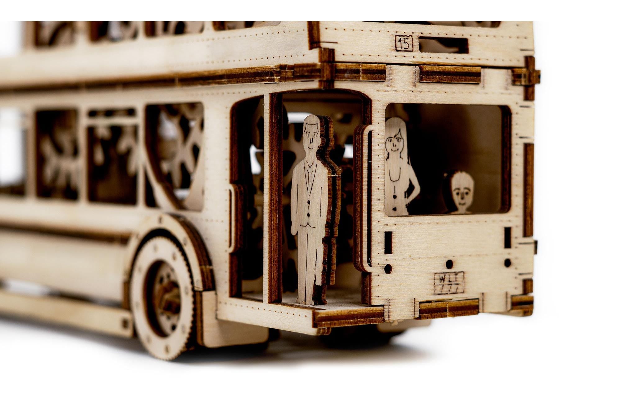 Revell® Modellbausatz »Tiny Adventures – London Bus Holzbausatz« 216 Stk. tlg.