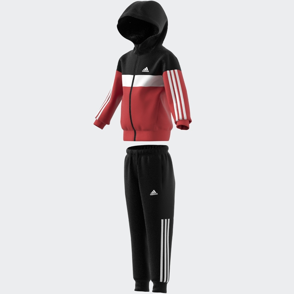 adidas Sportswear Trainingsanzug »LK 3S TIB FL TS«, (2 tlg.)