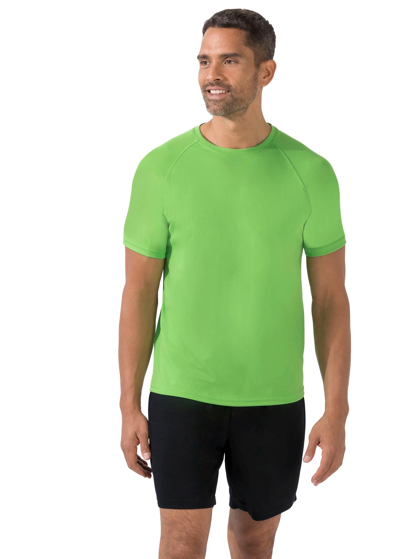 Image of Fruit of the Loom Rundhalsshirt »Herren-Sportshirt«, (1 tlg.) bei Ackermann Versand Schweiz