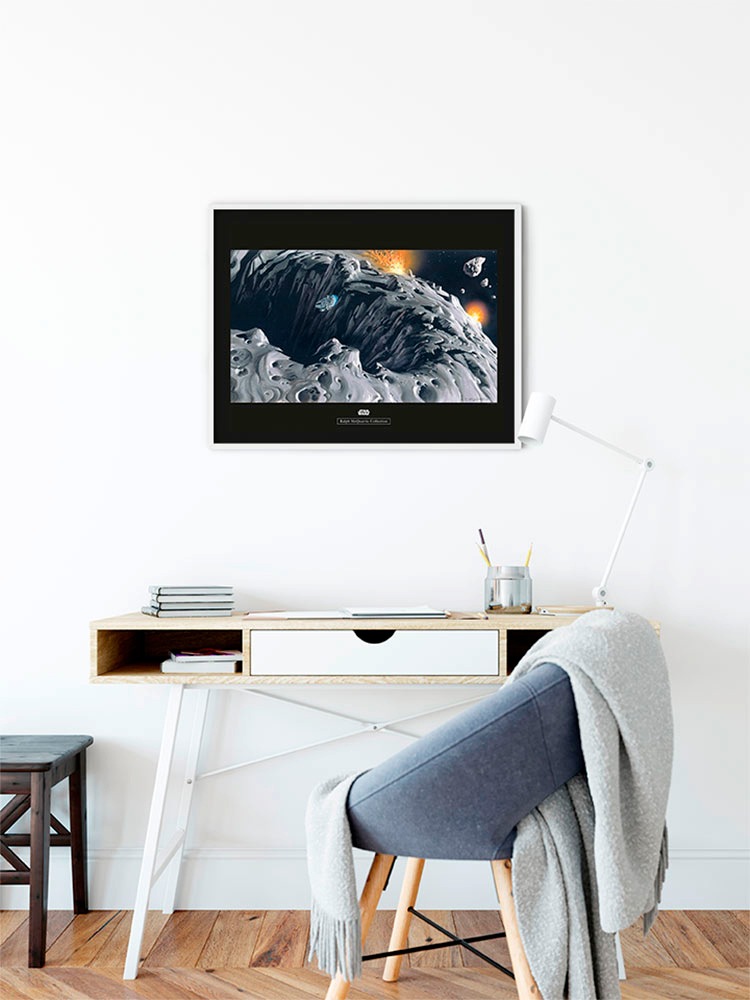 Komar Bild »Star Wars Classic RMQ Asteroid«, Star Wars, (1 St.), Wandbild zur Dekoration im Kinderzimmer - ohne Rahmen