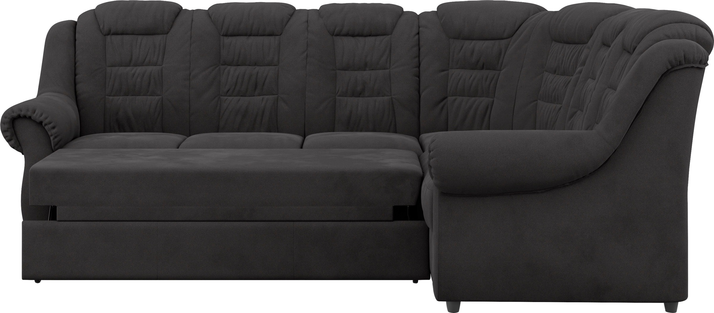 Home affaire Ecksofa »Boston L-Form«, mit hoher Rückenlehne, wahlweise mit Bettfunktion & Stauraum