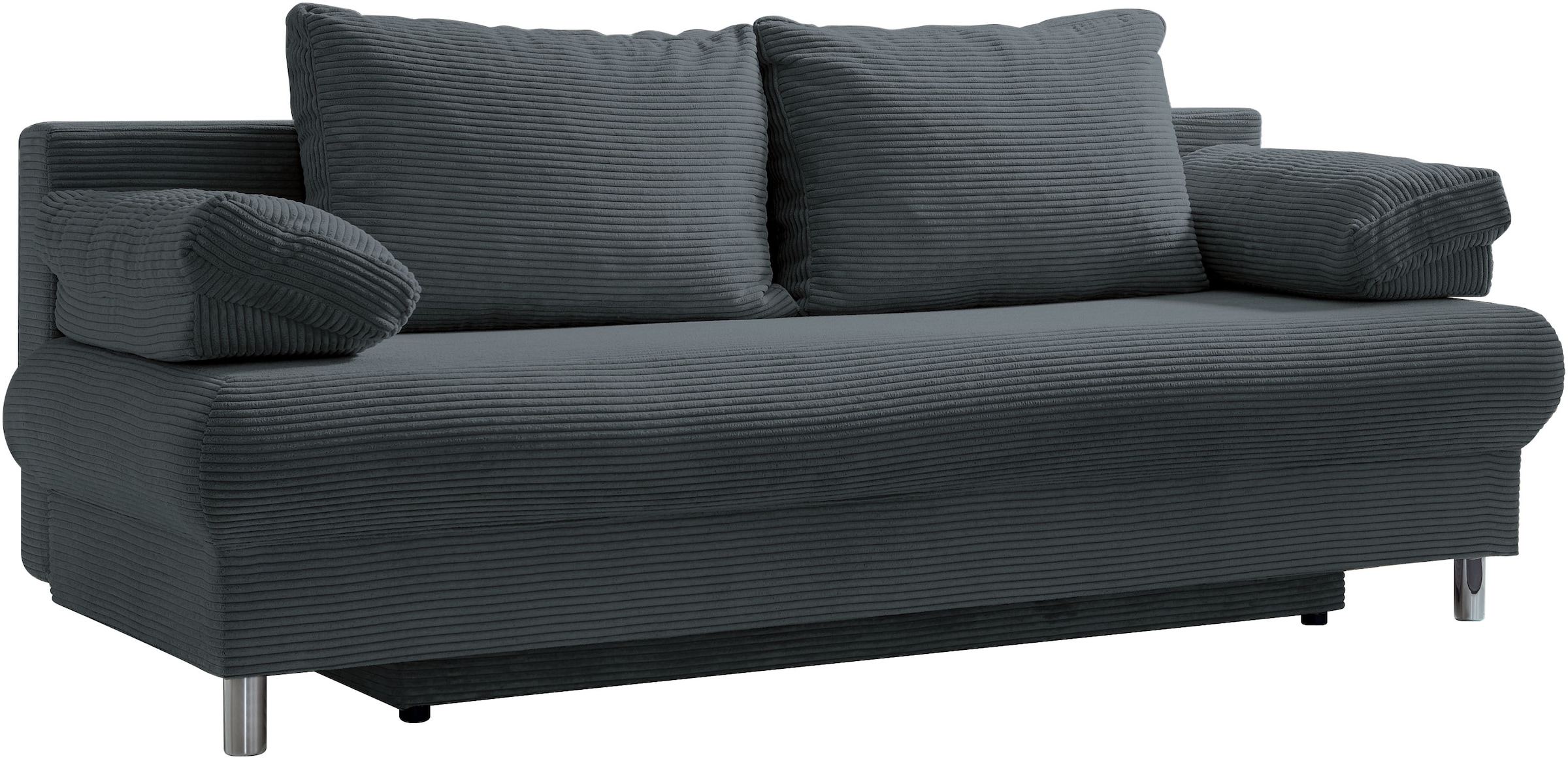 Image of Home affaire Schlafsofa "Como" 2-Sitzer, Federkern, Breite 196 cm, inkl. Rücken.-und Armlehnenkissen