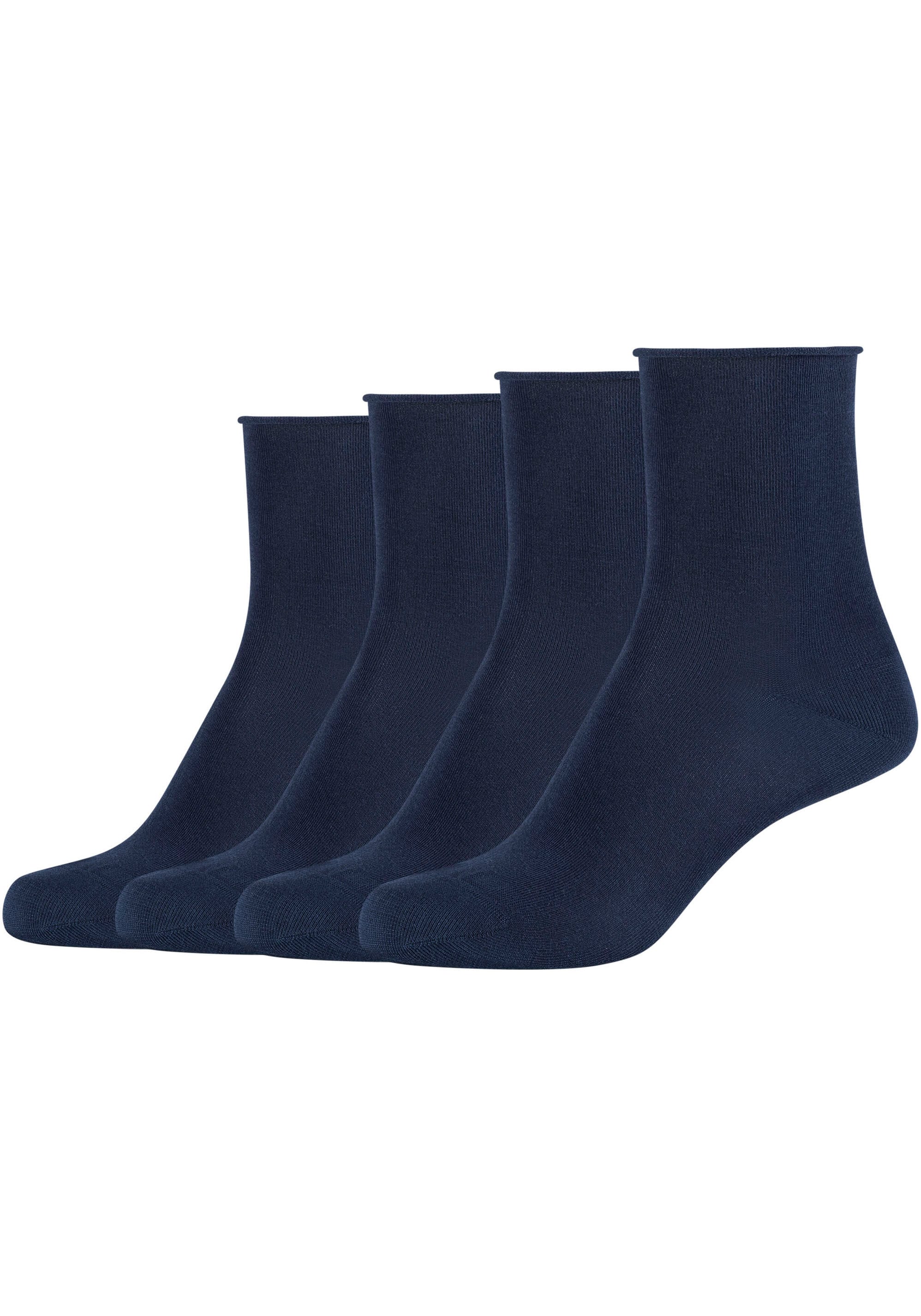 ♕ Camano Socken, (Packung, 4 Paar), Mit Rollrand versandkostenfrei kaufen