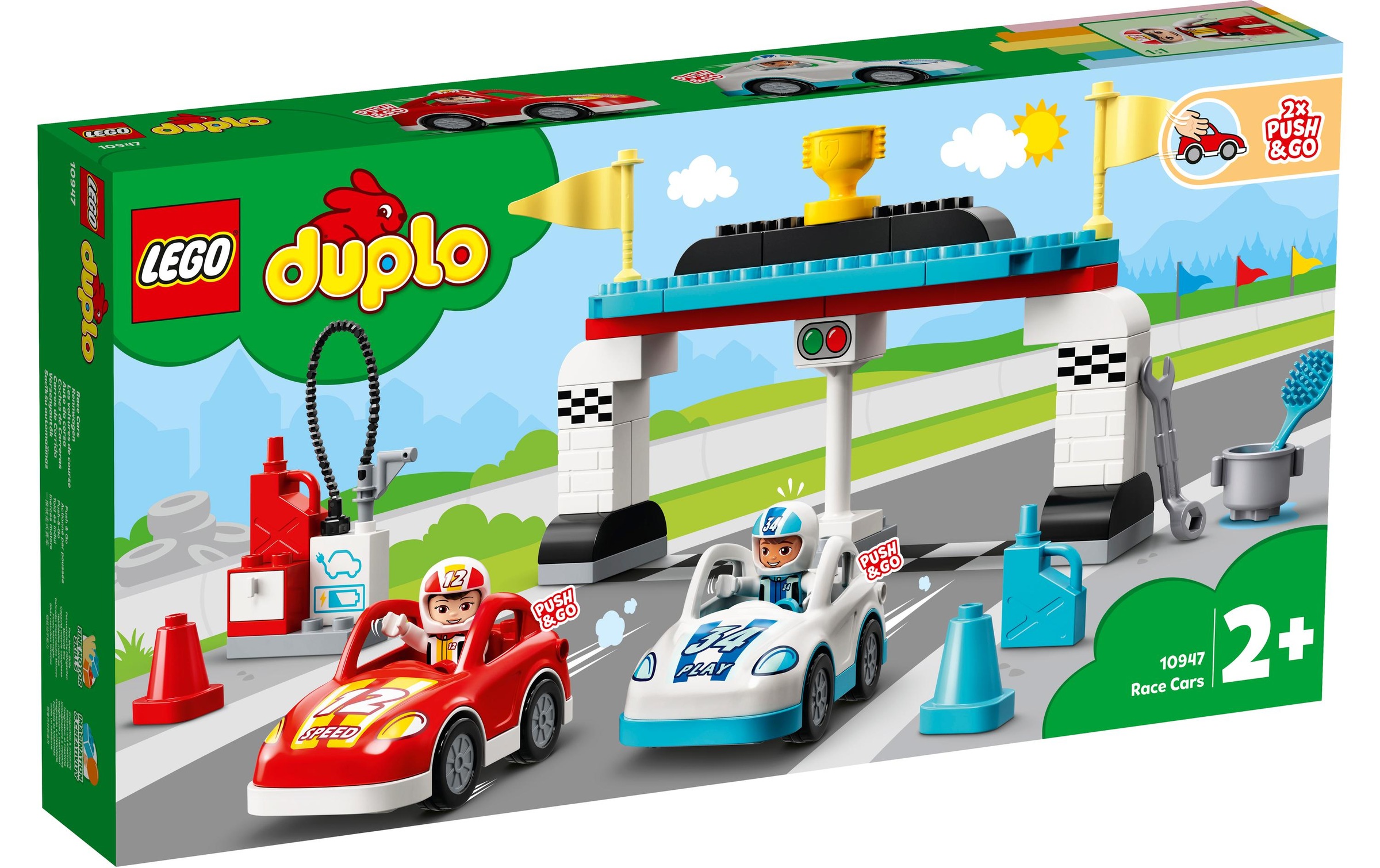 Image of LEGO® Konstruktionsspielsteine »Rennwagen 10947« bei Ackermann Versand Schweiz