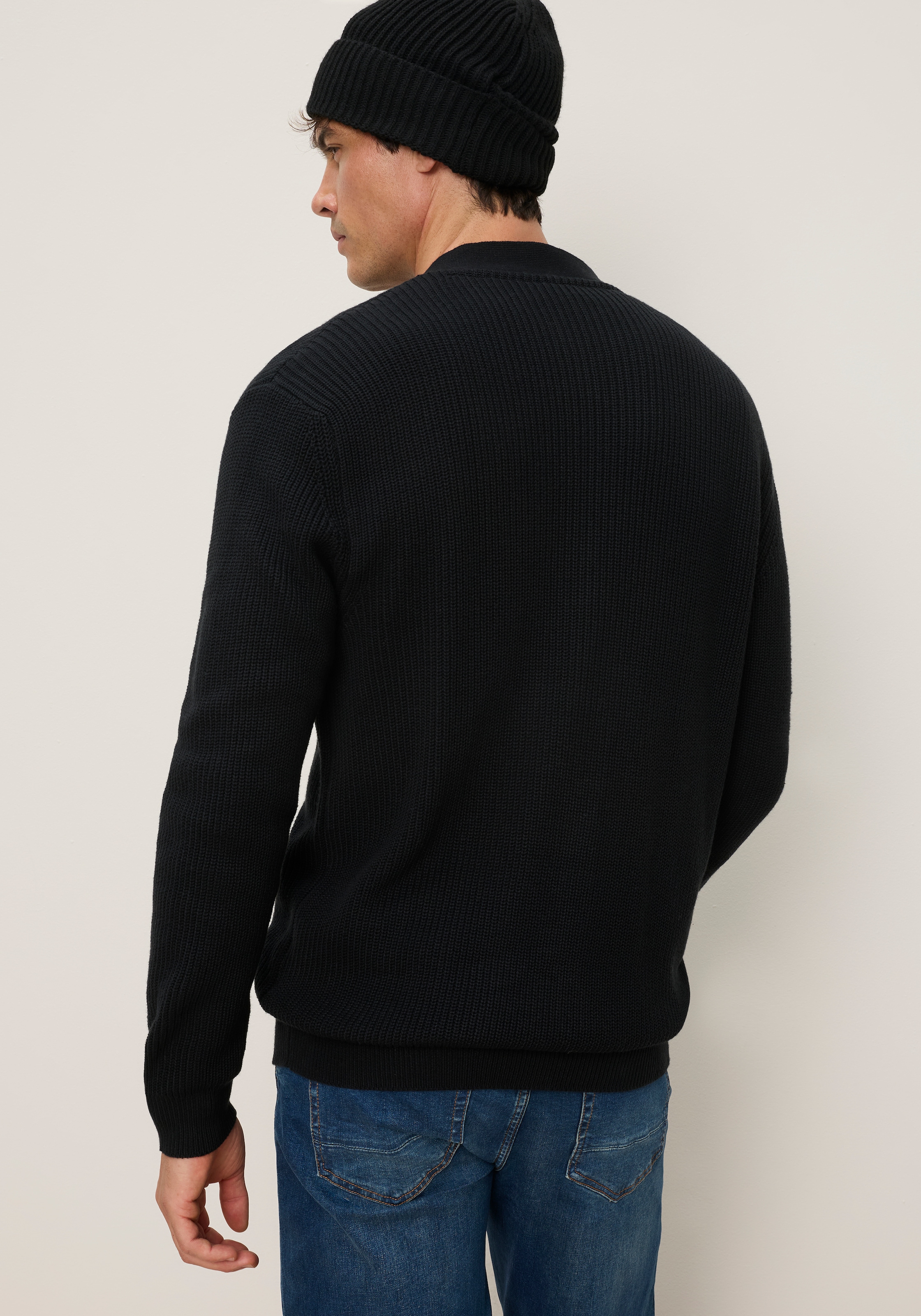Bruno Banani Veste en tricot coupe régulière, longueur normale
