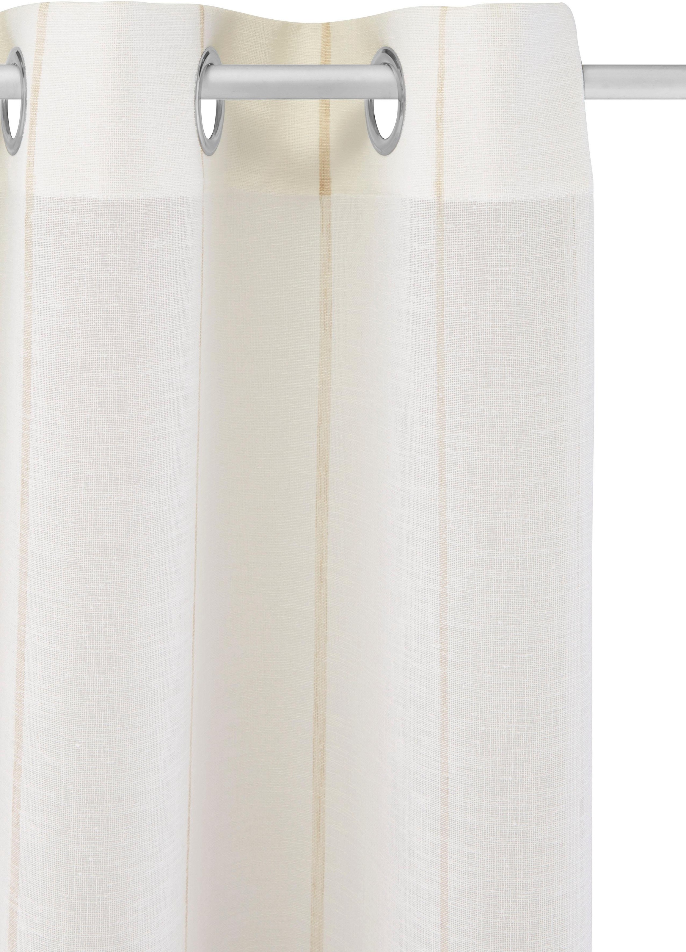 my home Gardine »Clea«, (1 St.), Transparent Polyester jetzt kaufen