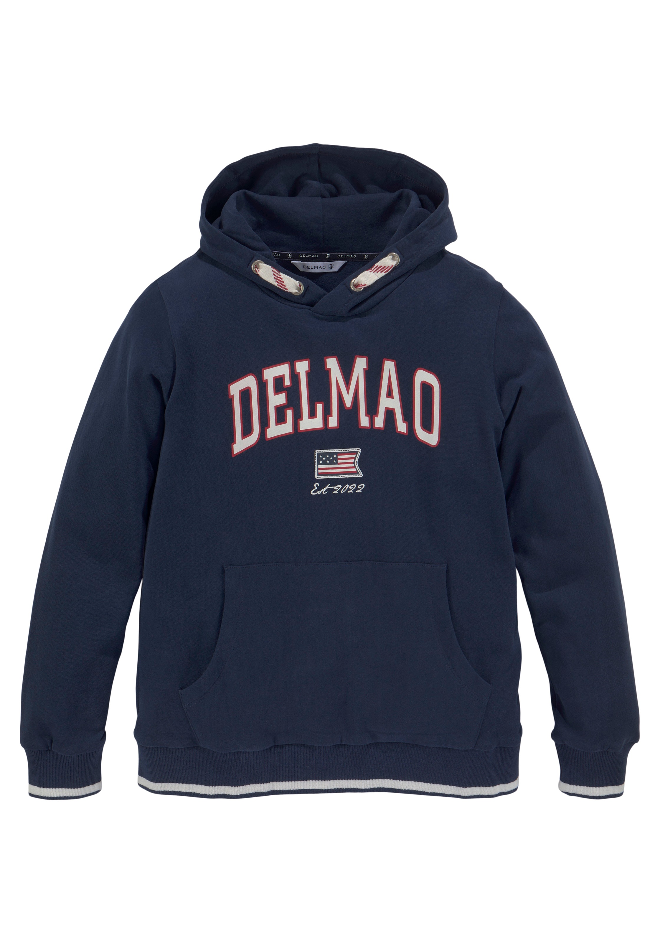 DELMAO Kapuzensweatshirt »für Jungen«, Logo-Sweathirt der neuen Marke Delmao