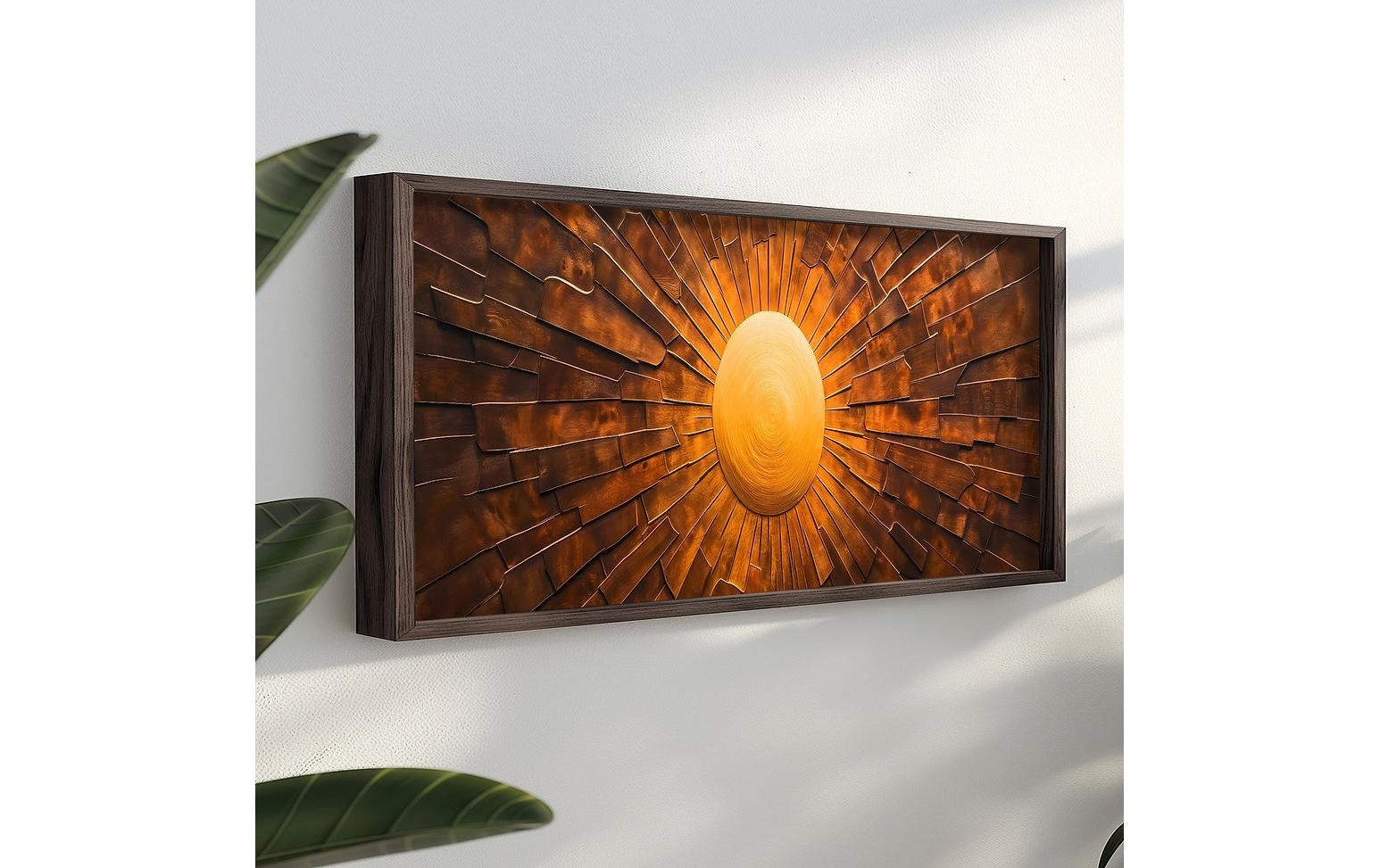 Wandbild »Wallxpert The Sun 120 x 40 cm«
